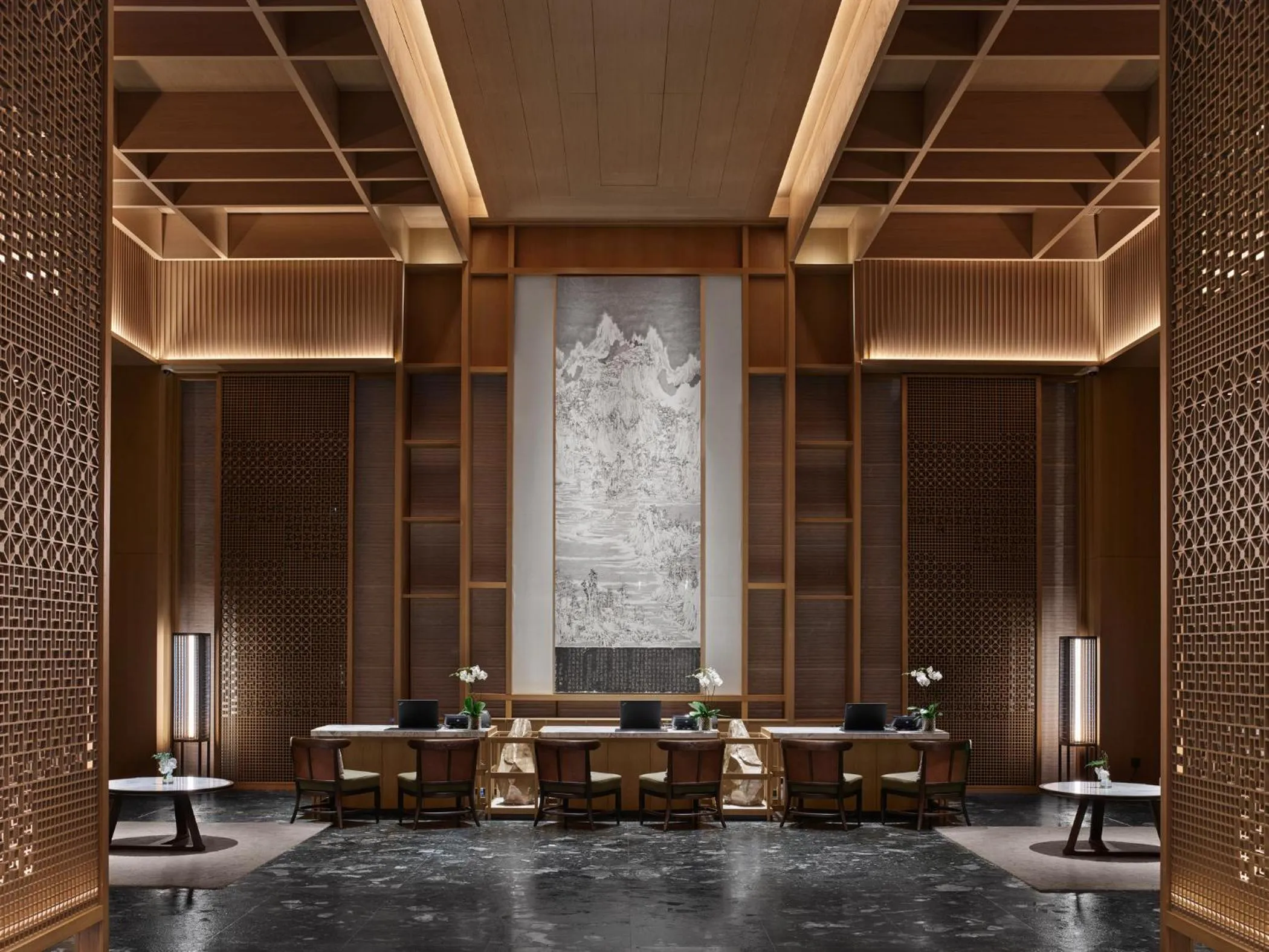 Lobby or reception in Banyan Tree Dongguan Songshan Lake