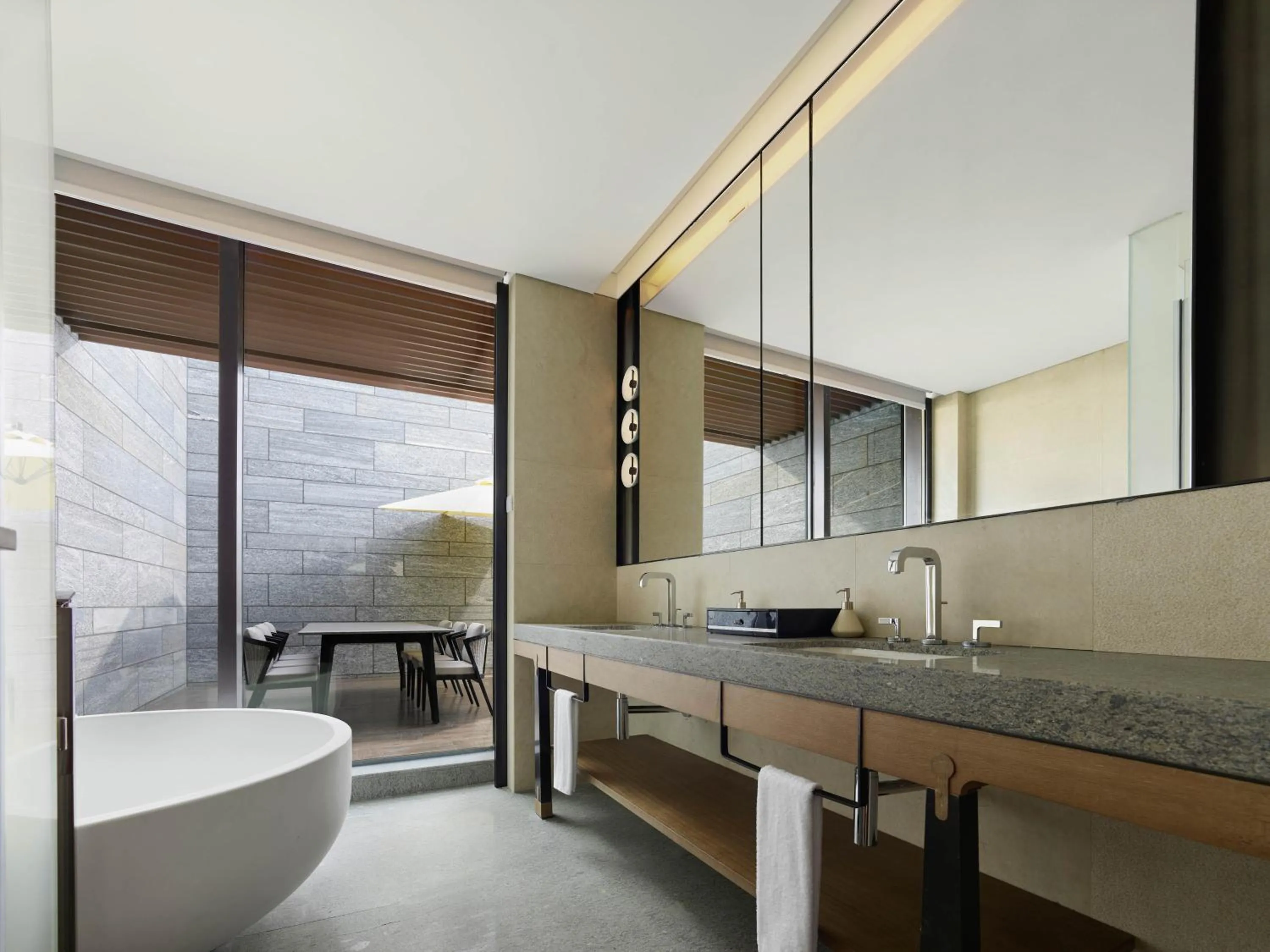 Bathroom in Banyan Tree Dongguan Songshan Lake
