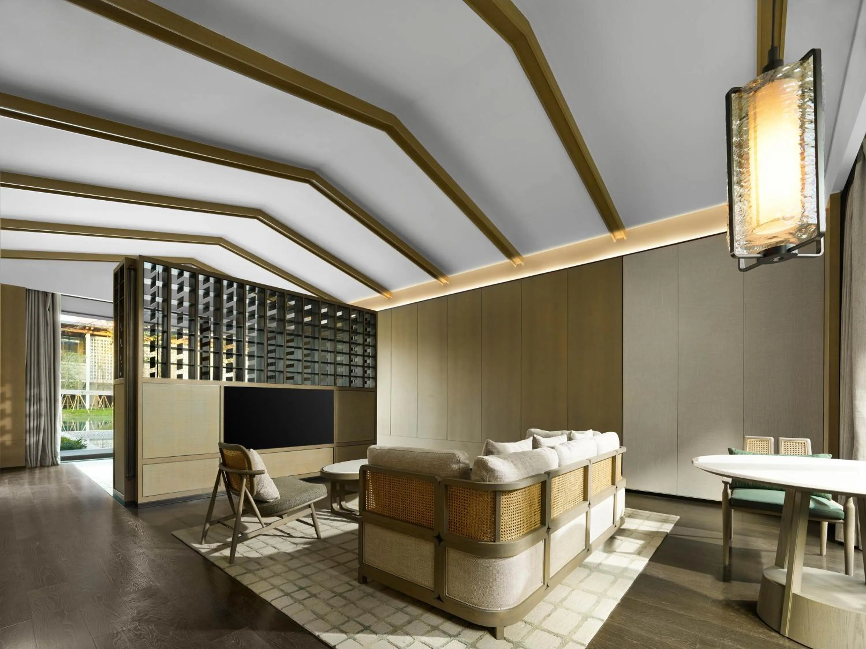 Living room in Banyan Tree Dongguan Songshan Lake