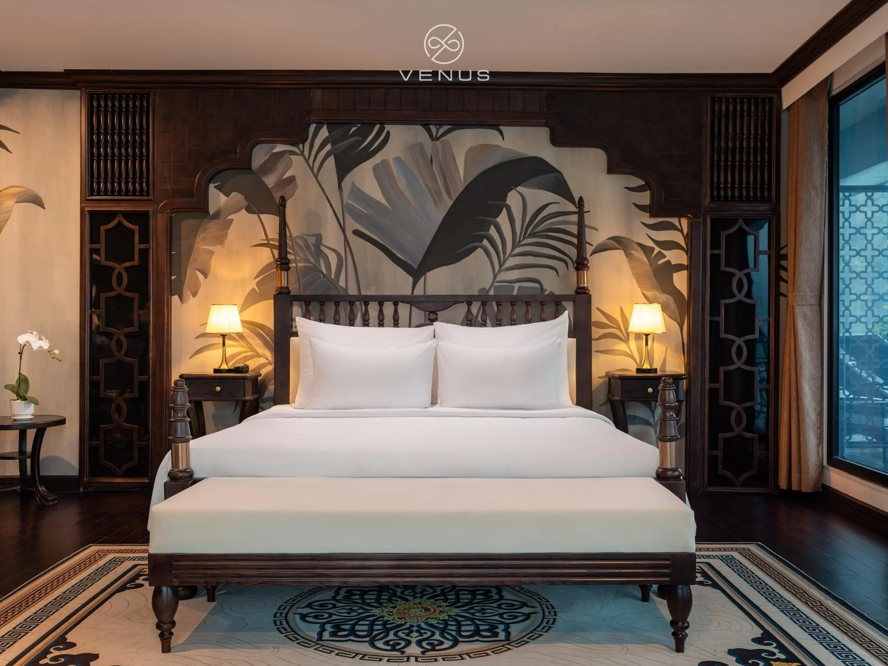 Bed in Venus Cruises Halong Bay by Venus Group