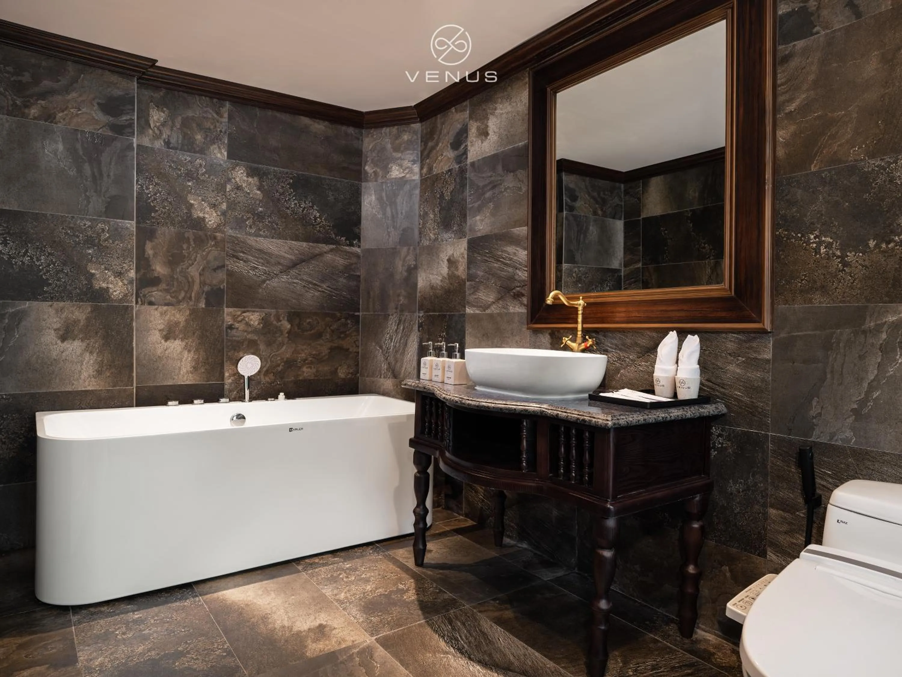 Toilet in Venus Cruises Halong Bay by Venus Group