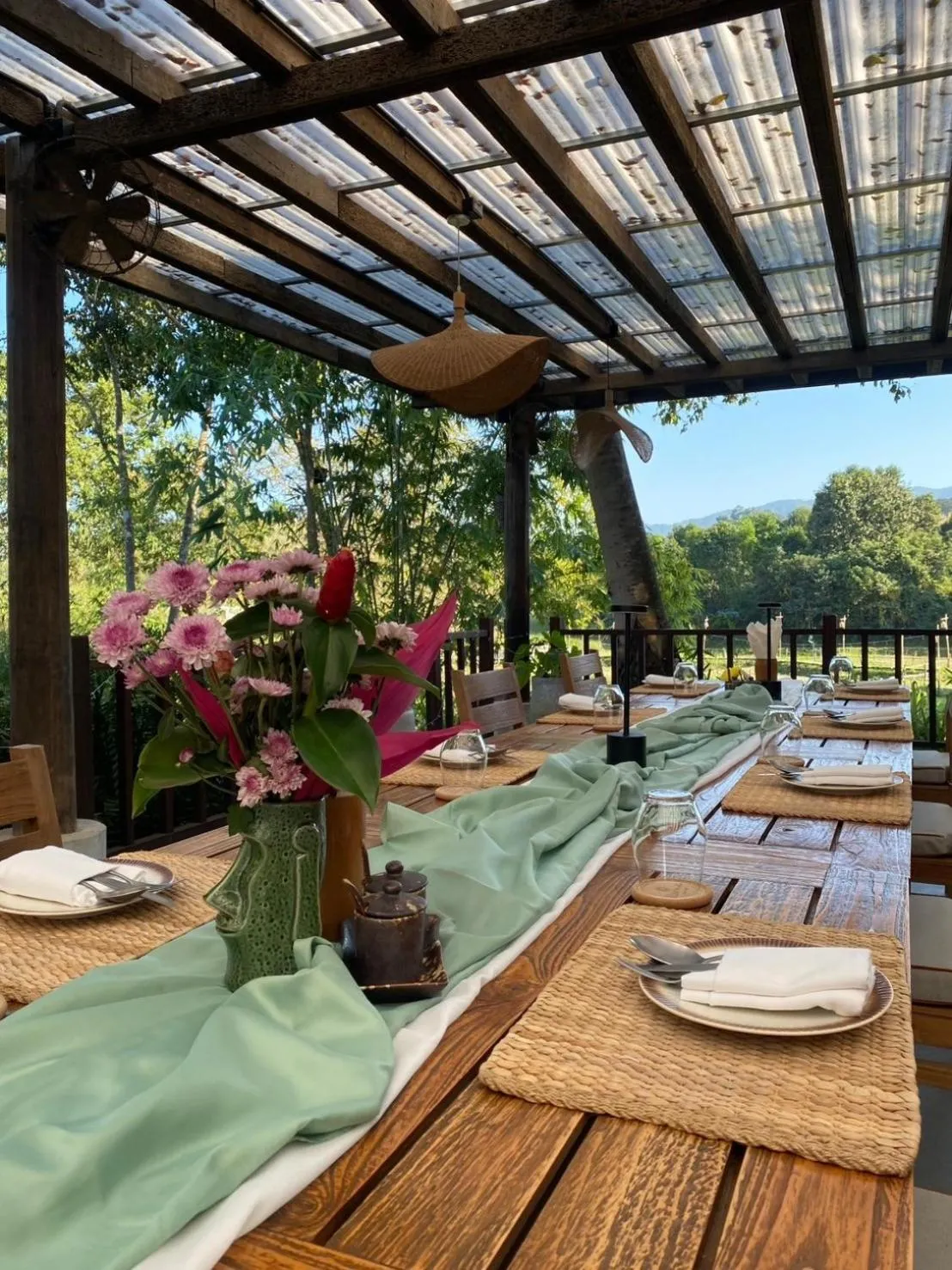 Restaurant/places to eat in Tantawan Tented Camp by Dusit, Chiang Rai