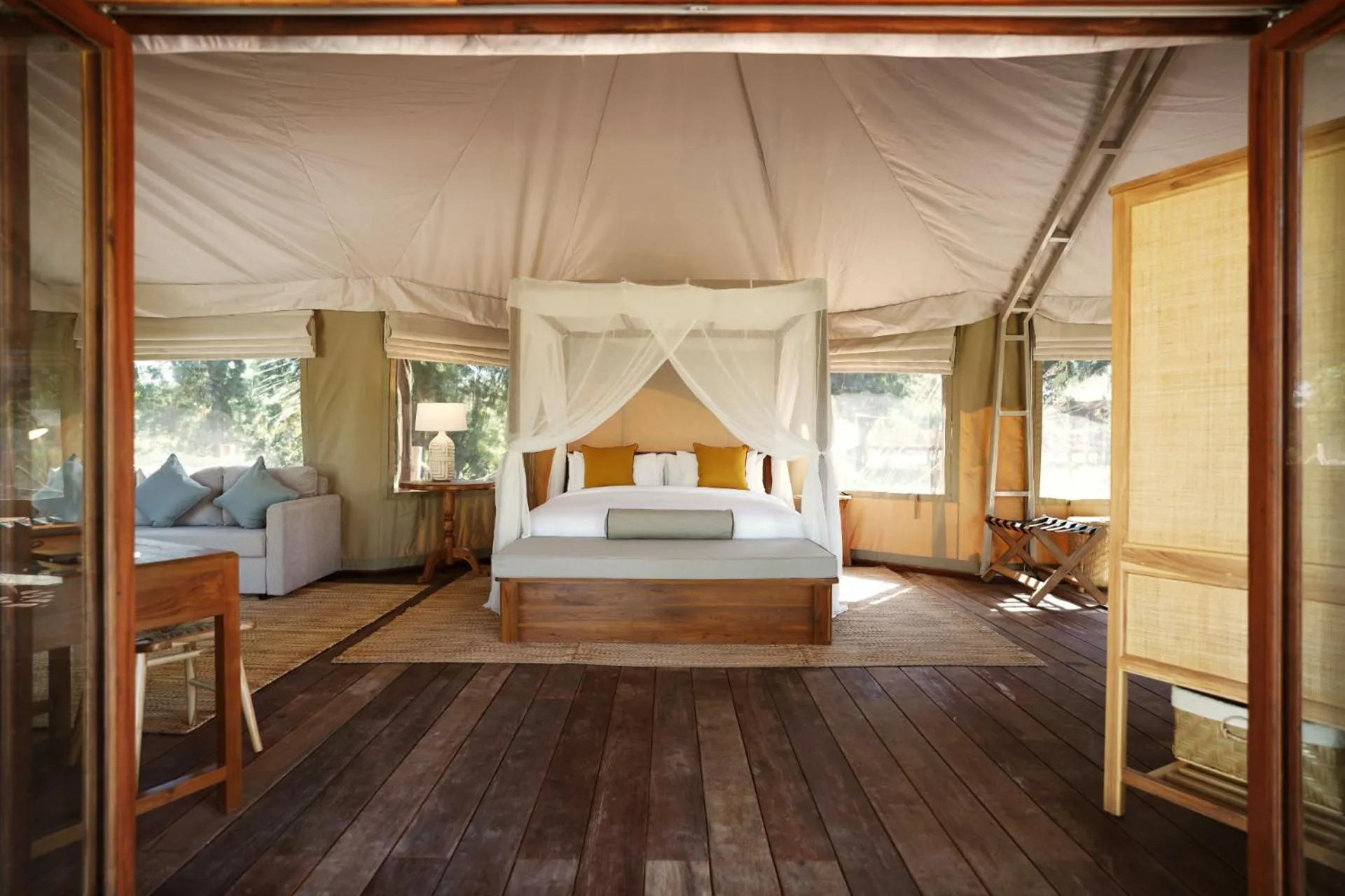 Serenity One Bedroom Tented Villa in Tantawan Tented Camp by Dusit, Chiang Rai