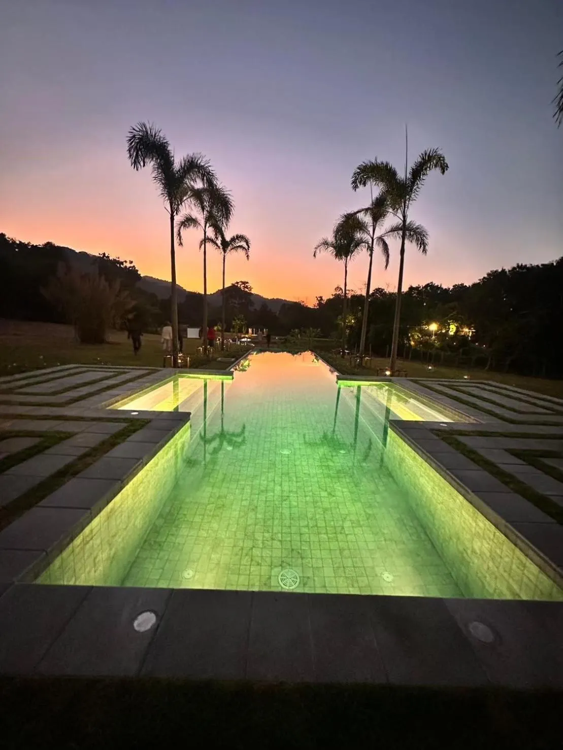 Swimming pool in Tantawan Tented Camp by Dusit, Chiang Rai