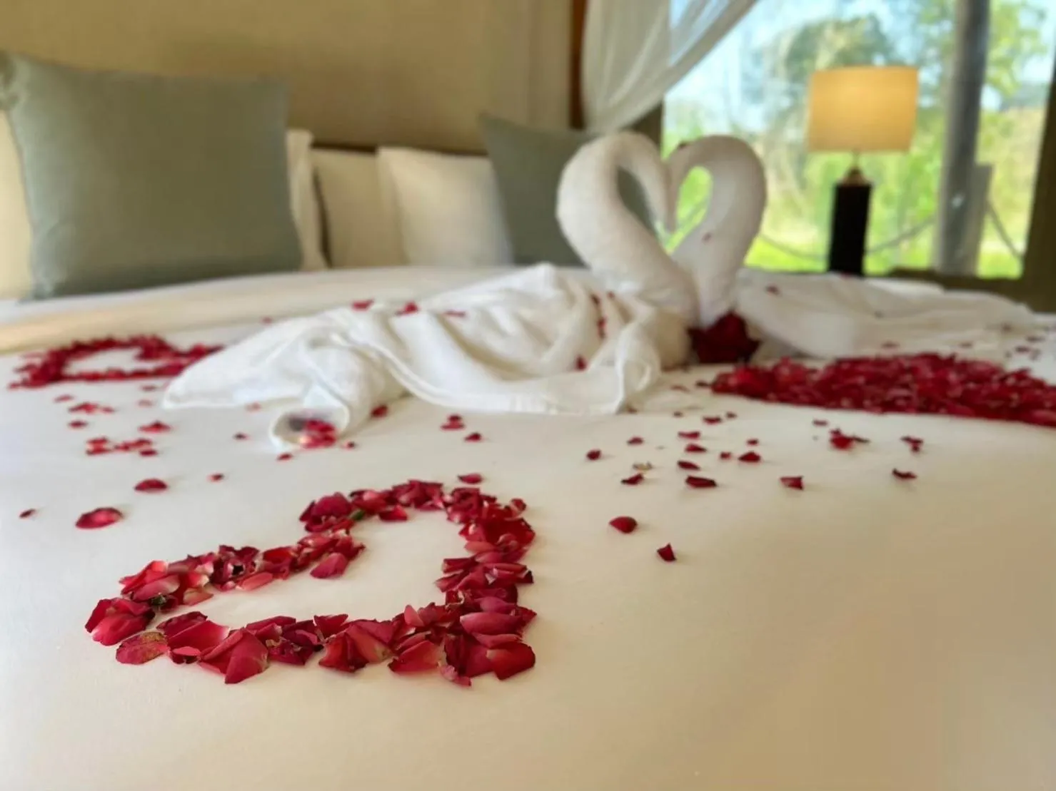 Bed in Tantawan Tented Camp by Dusit, Chiang Rai