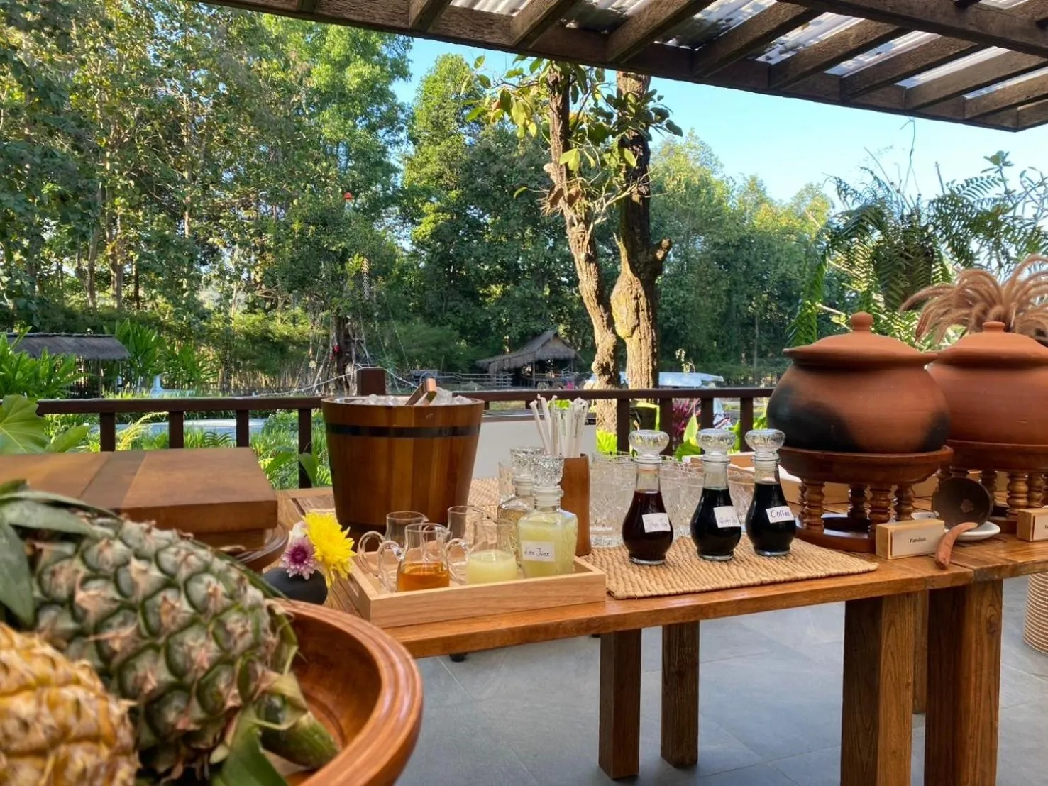 Restaurant/places to eat in Tantawan Tented Camp by Dusit, Chiang Rai