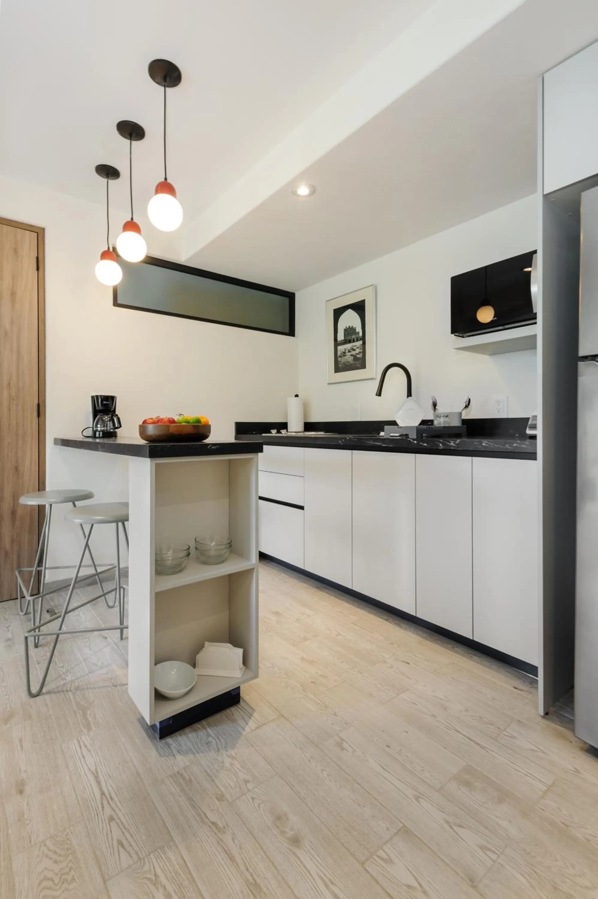 Kitchen or kitchenette in Choapan 28 - Lux Apartments in Condesa