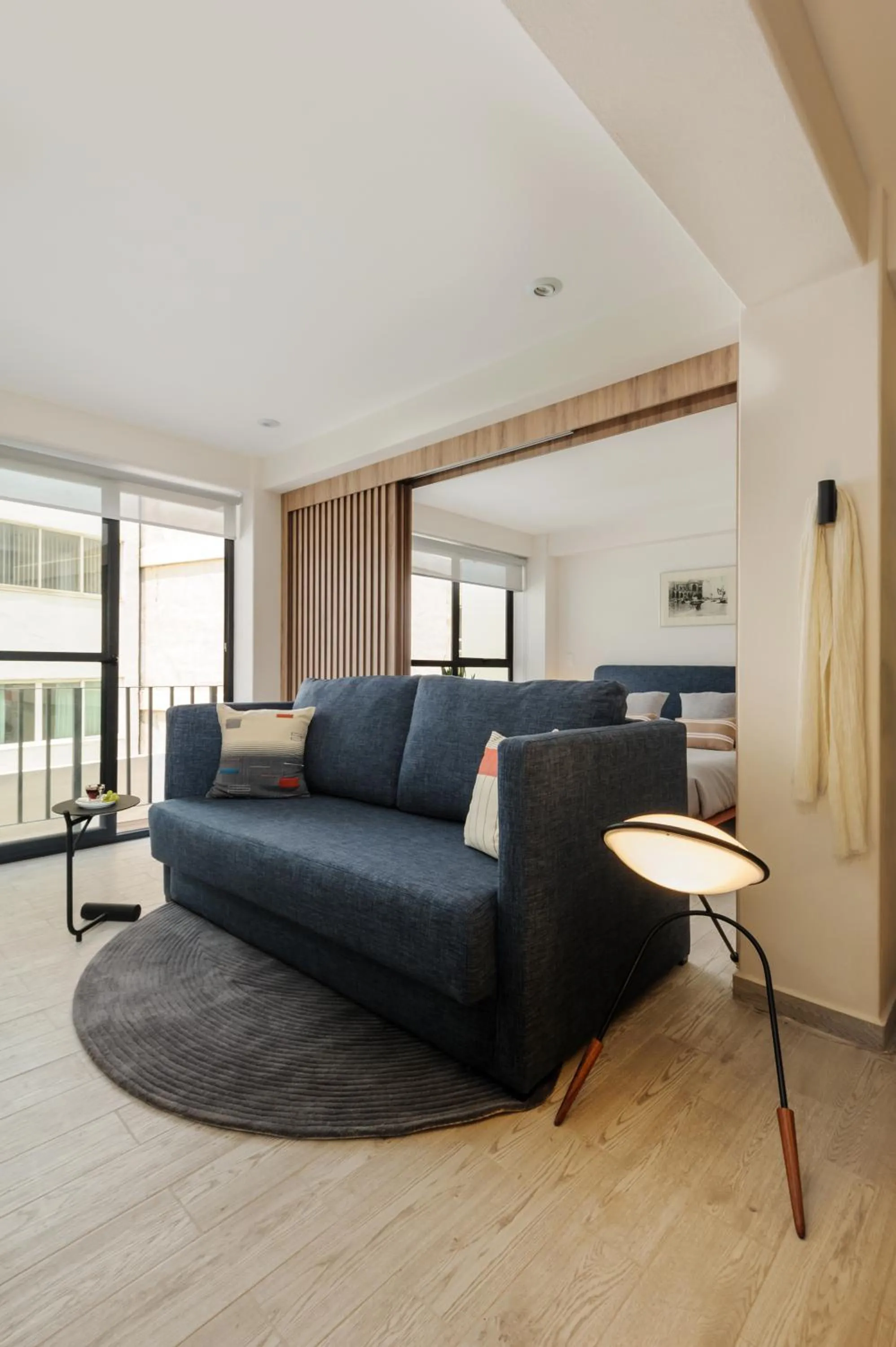 Living room in Choapan 28 - Lux Apartments in Condesa