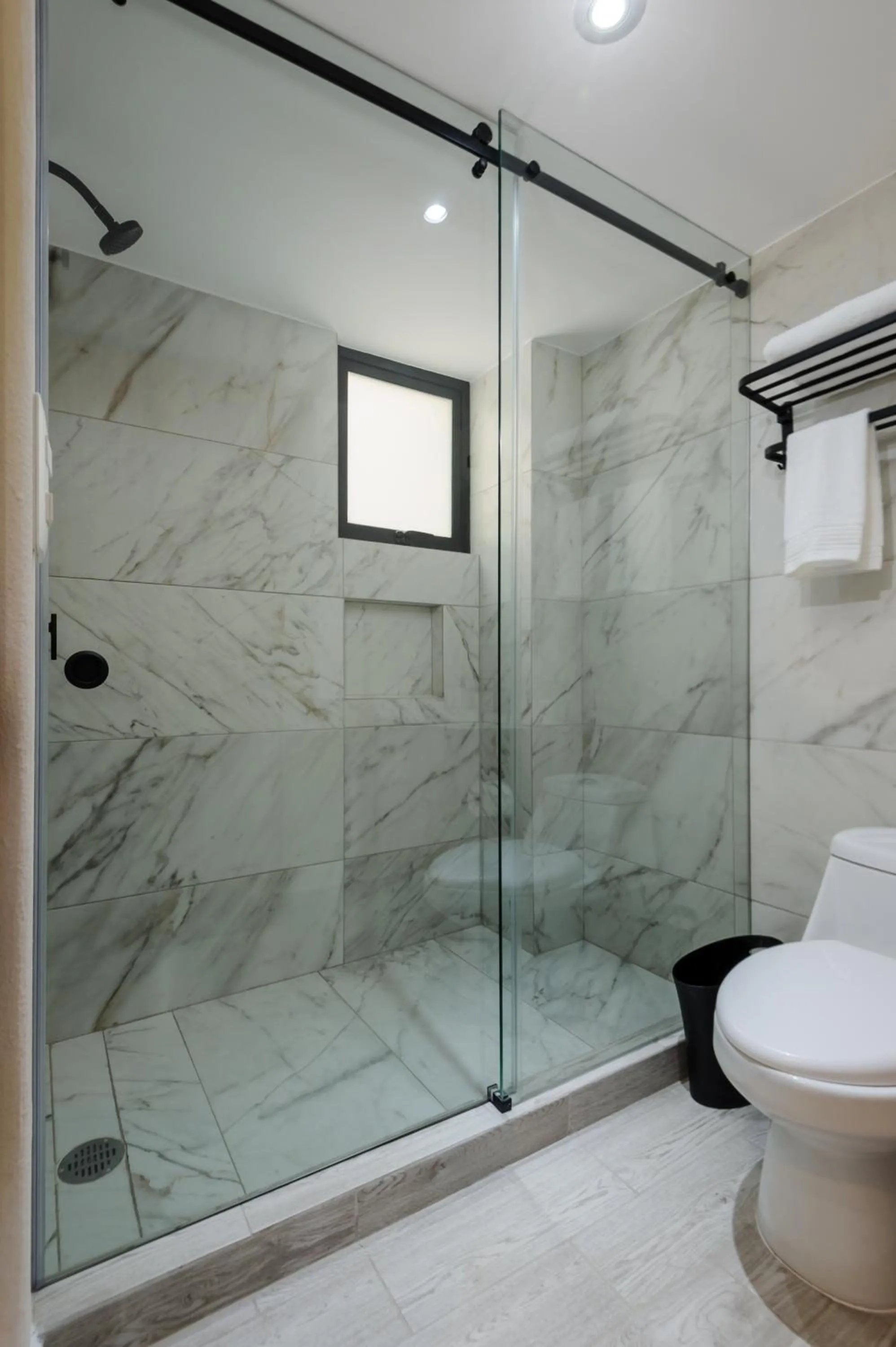 Shower in Choapan 28 - Lux Apartments in Condesa