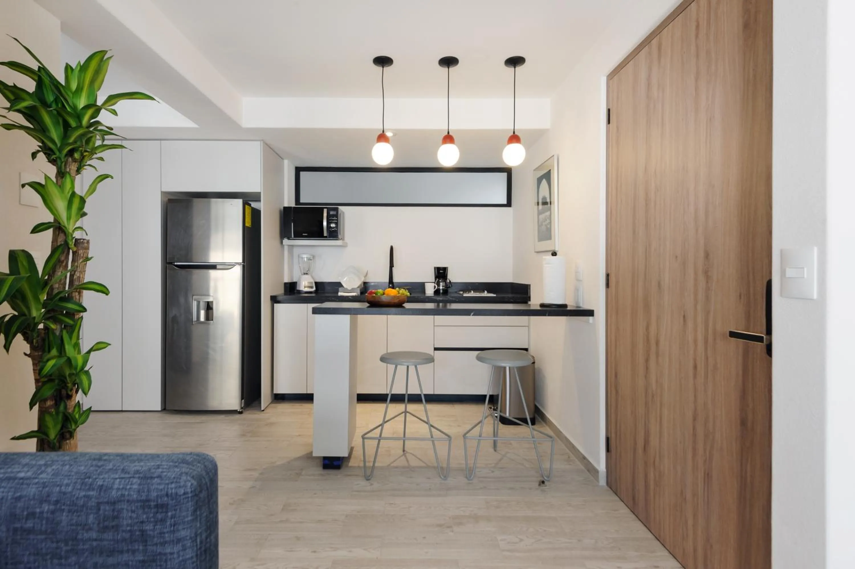Kitchen or kitchenette in Choapan 28 - Lux Apartments in Condesa