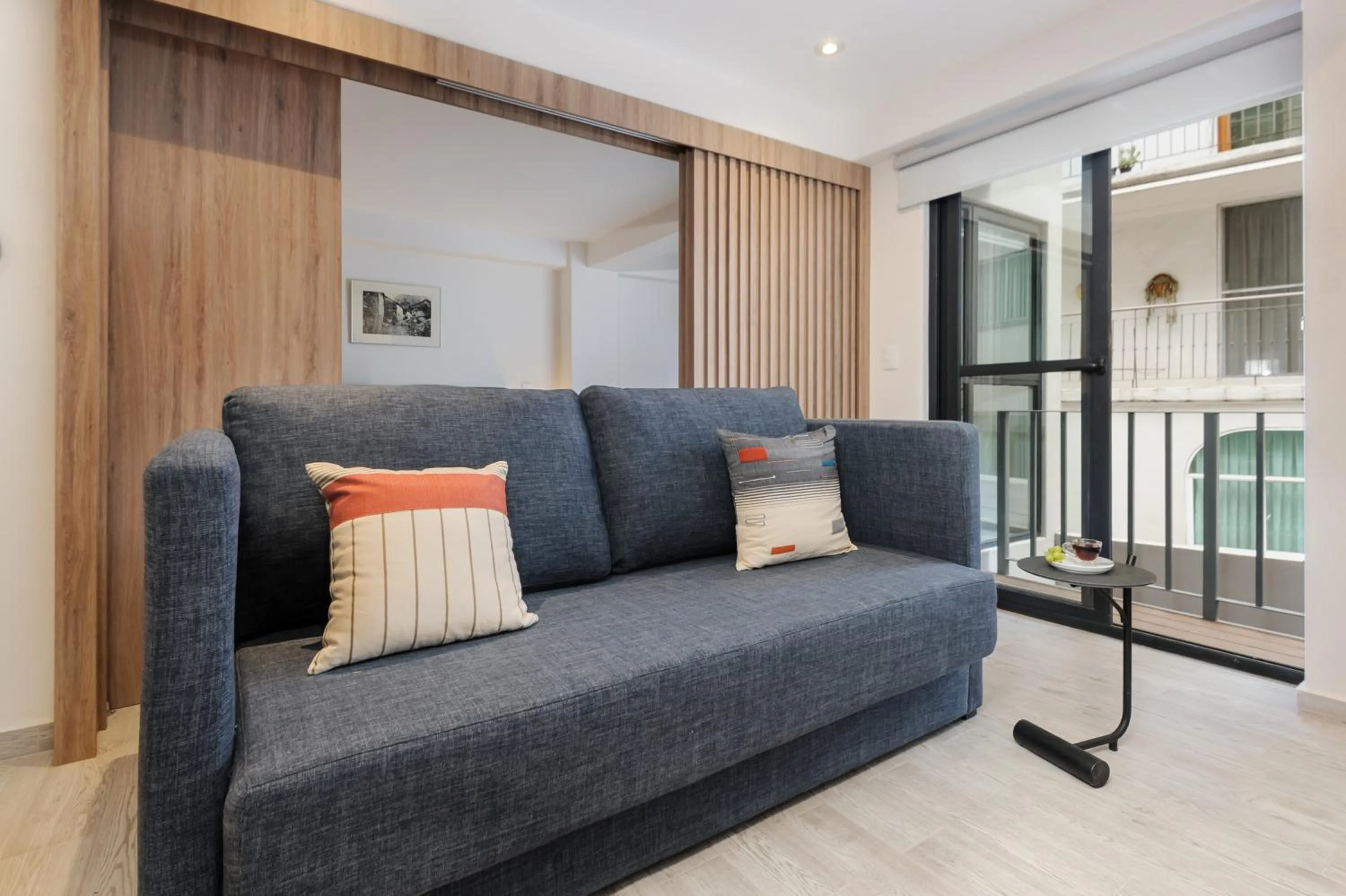 Living room in Choapan 28 - Lux Apartments in Condesa