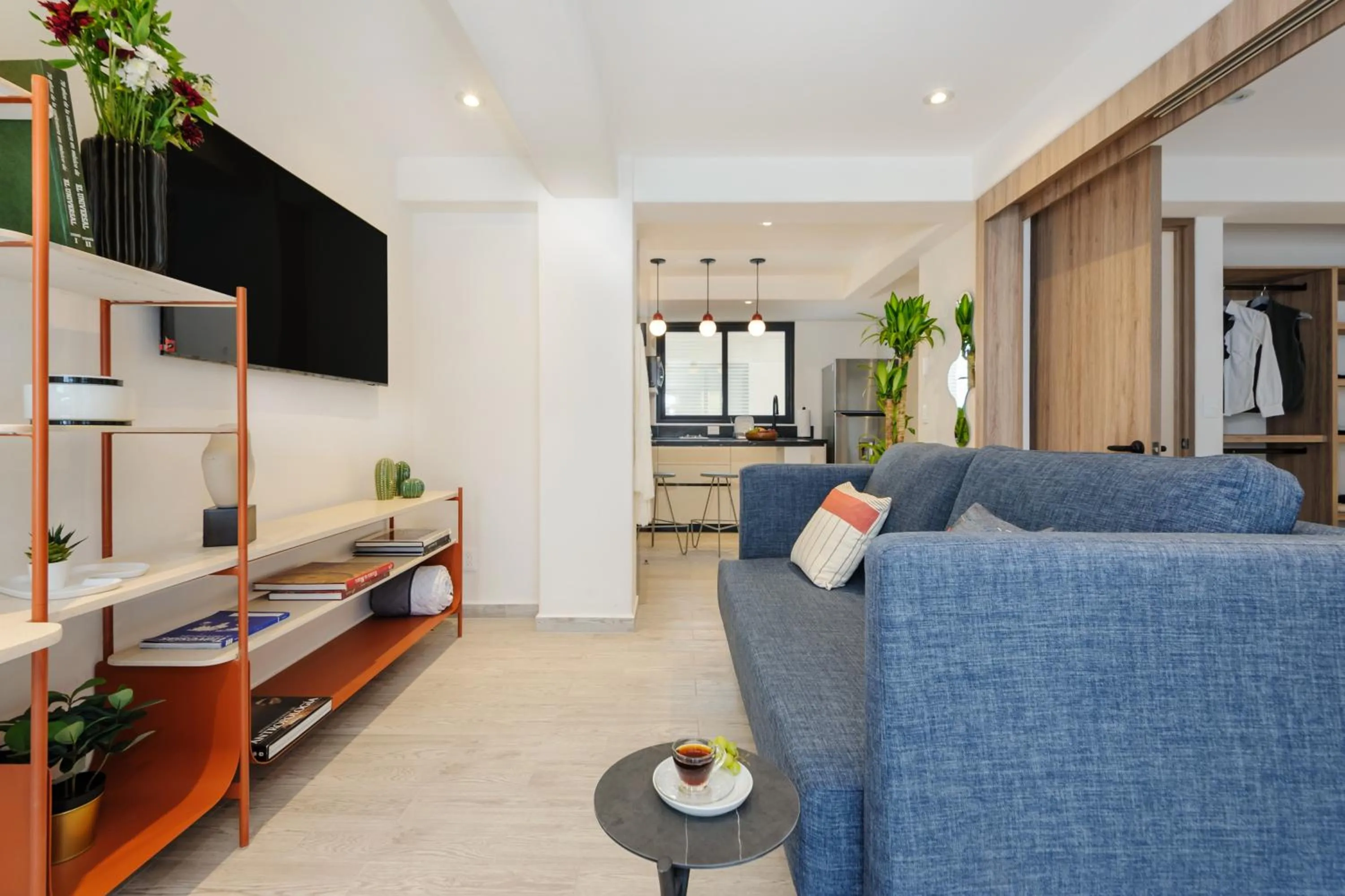 TV and multimedia in Choapan 28 - Lux Apartments in Condesa