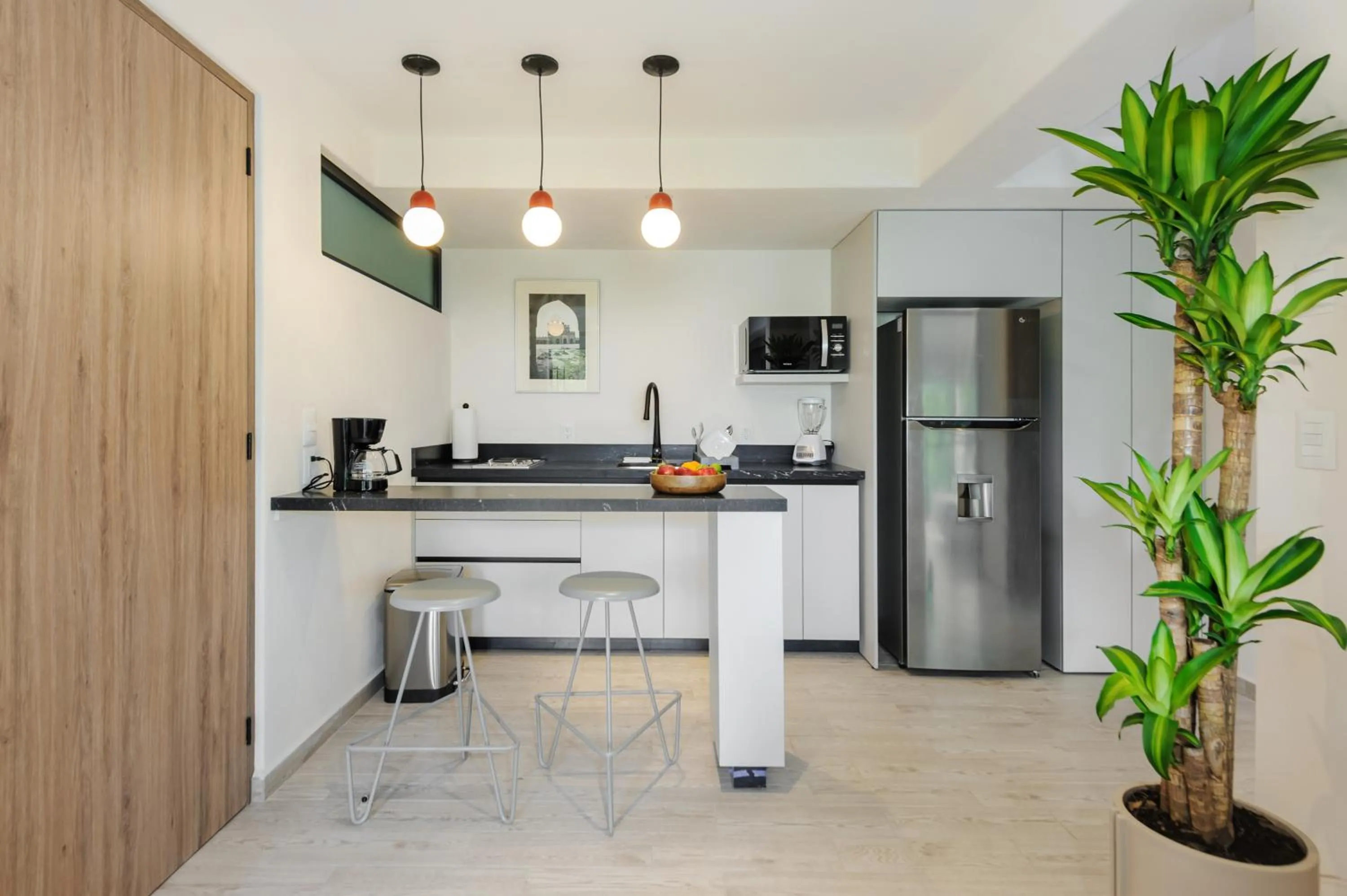 Kitchen or kitchenette in Choapan 28 - Lux Apartments in Condesa