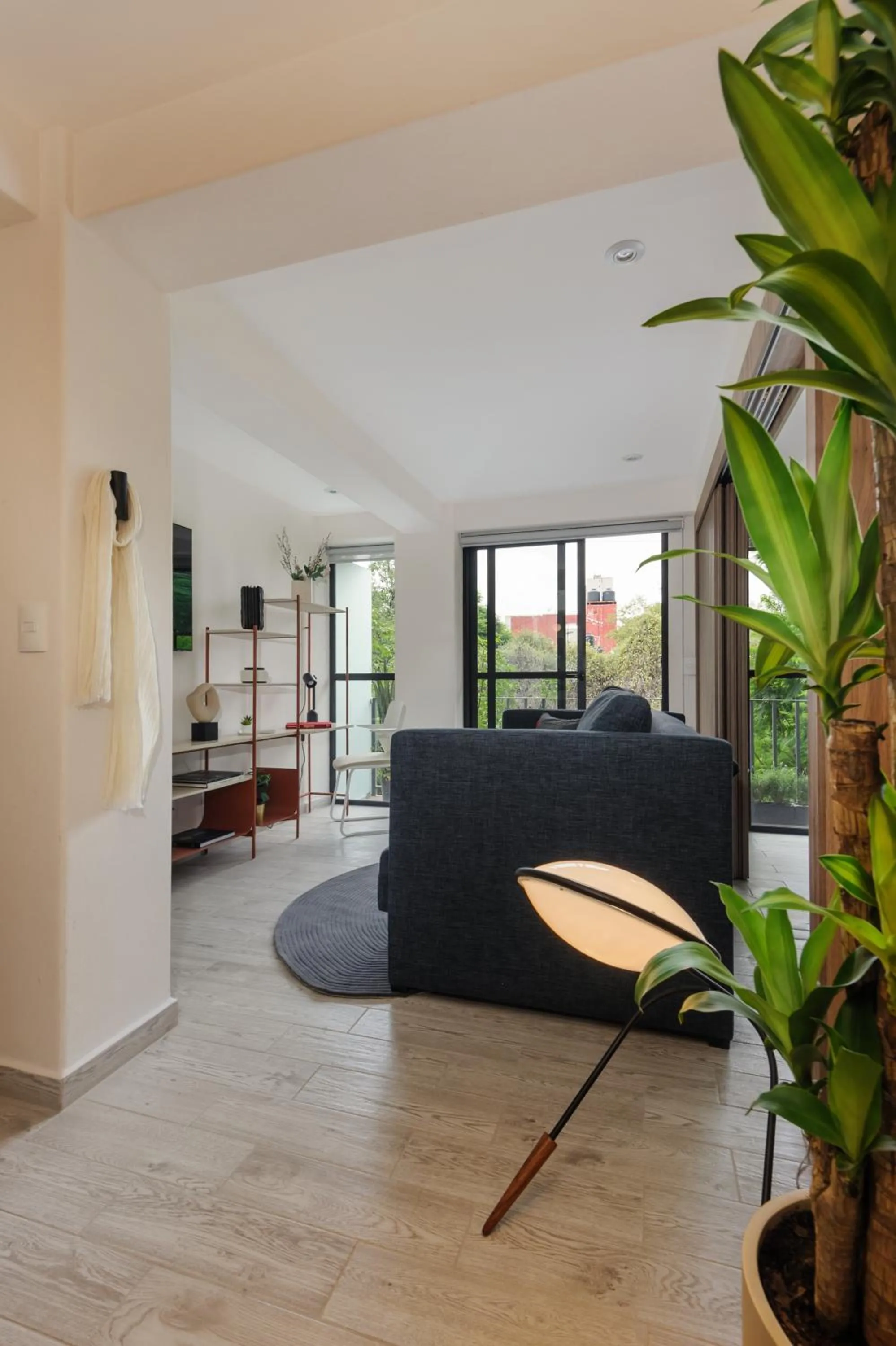 Living room in Choapan 28 - Lux Apartments in Condesa