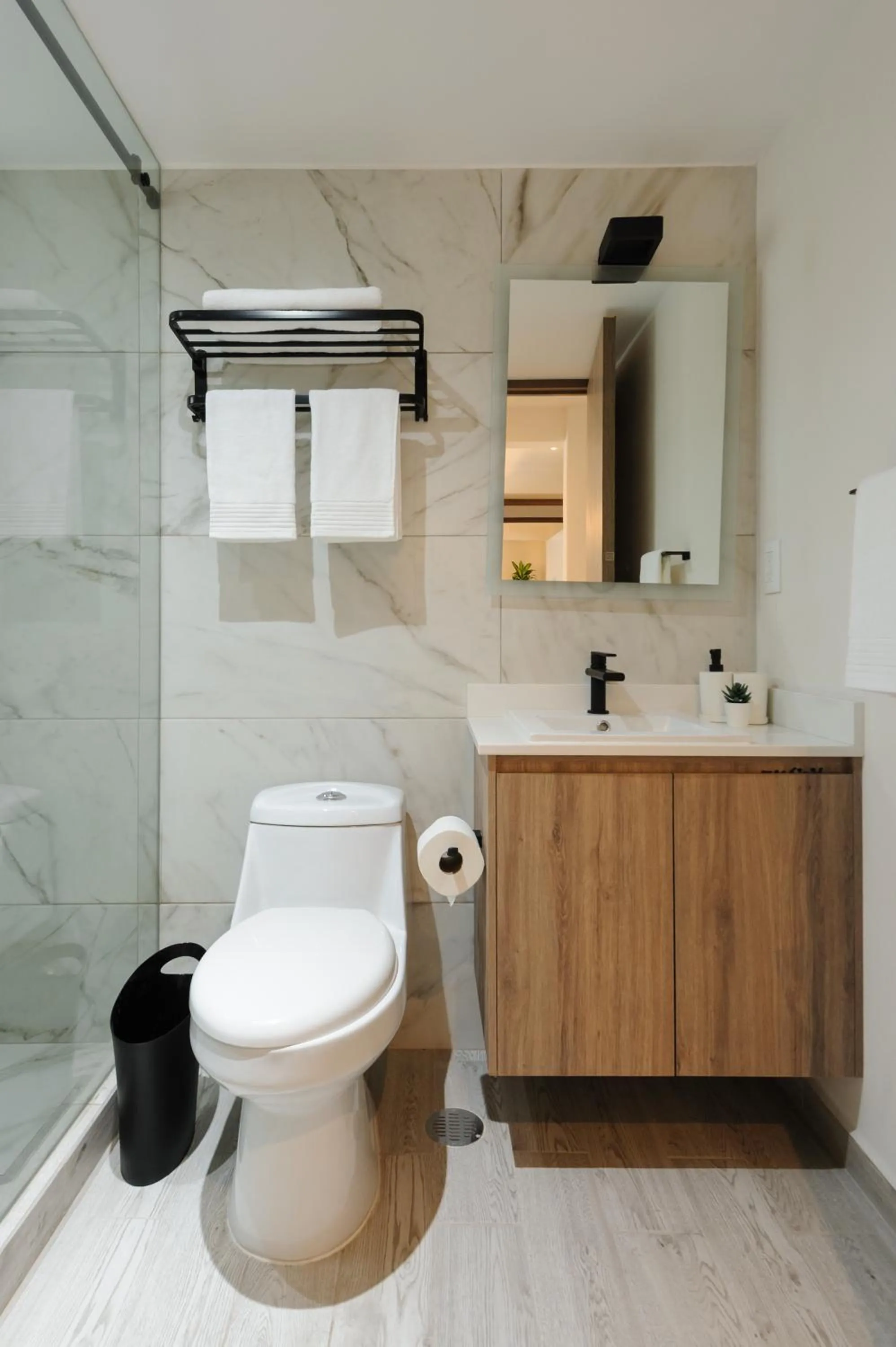 Toilet in Choapan 28 - Lux Apartments in Condesa