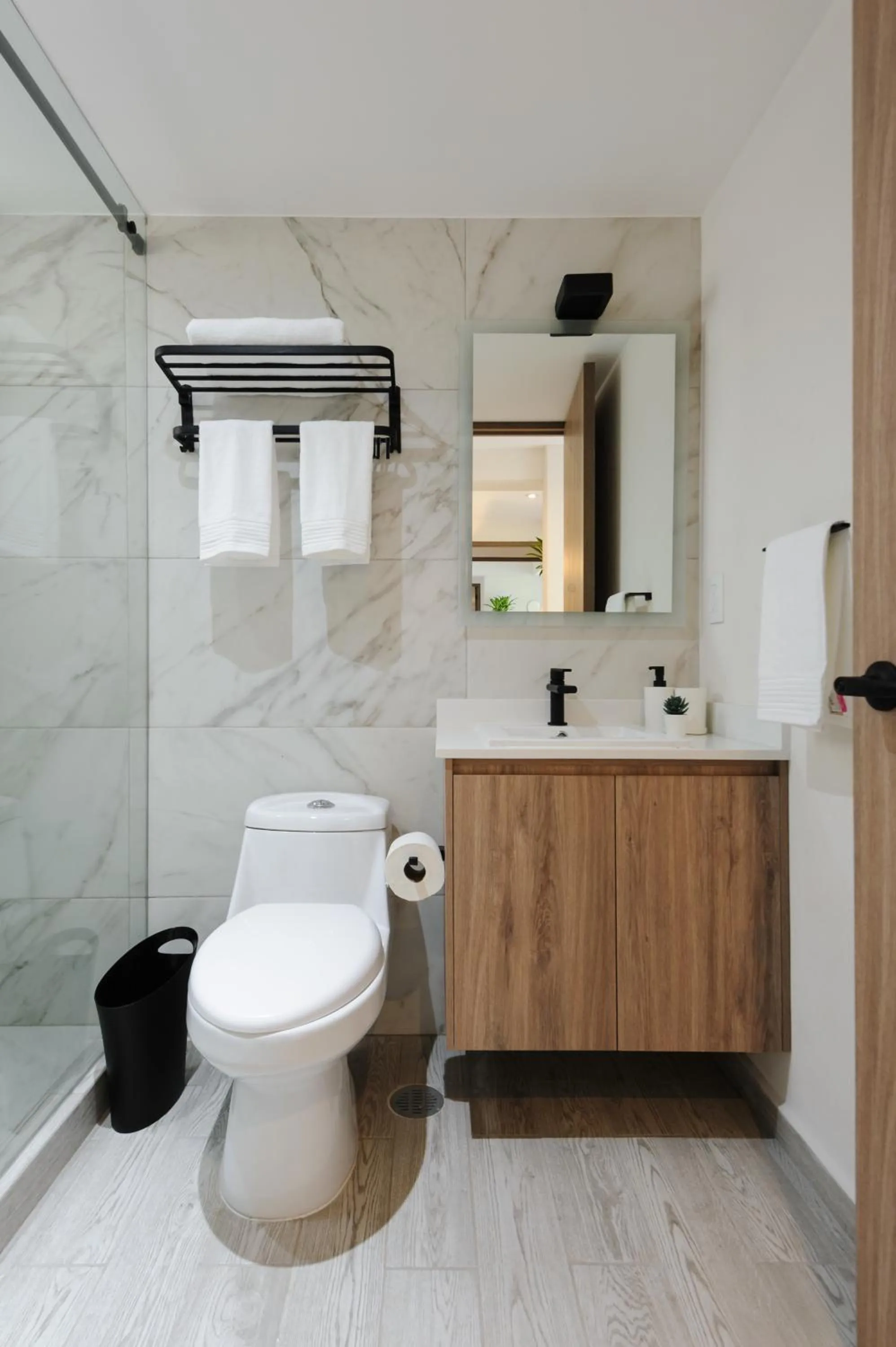 Toilet in Choapan 28 - Lux Apartments in Condesa