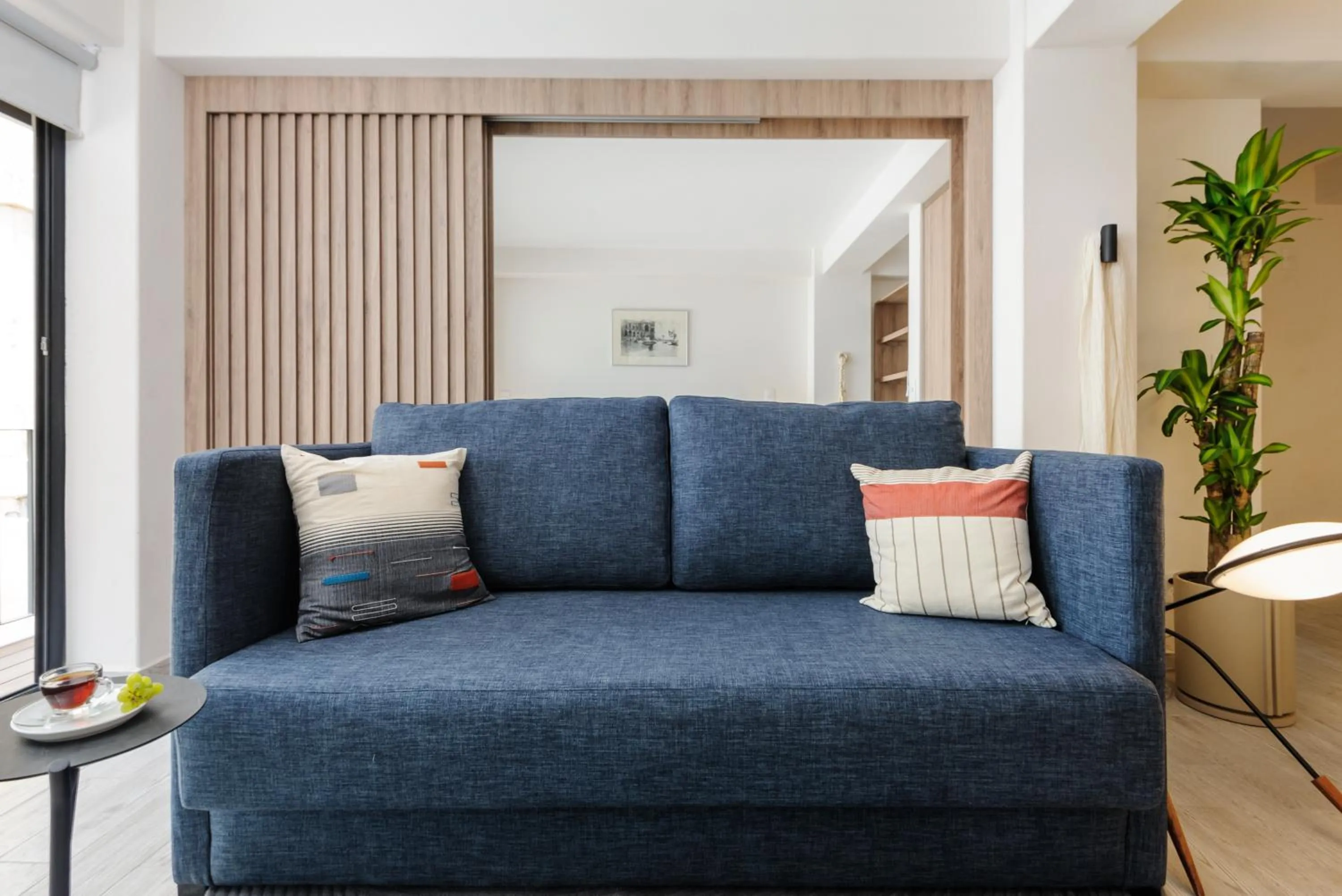 Living room in Choapan 28 - Lux Apartments in Condesa