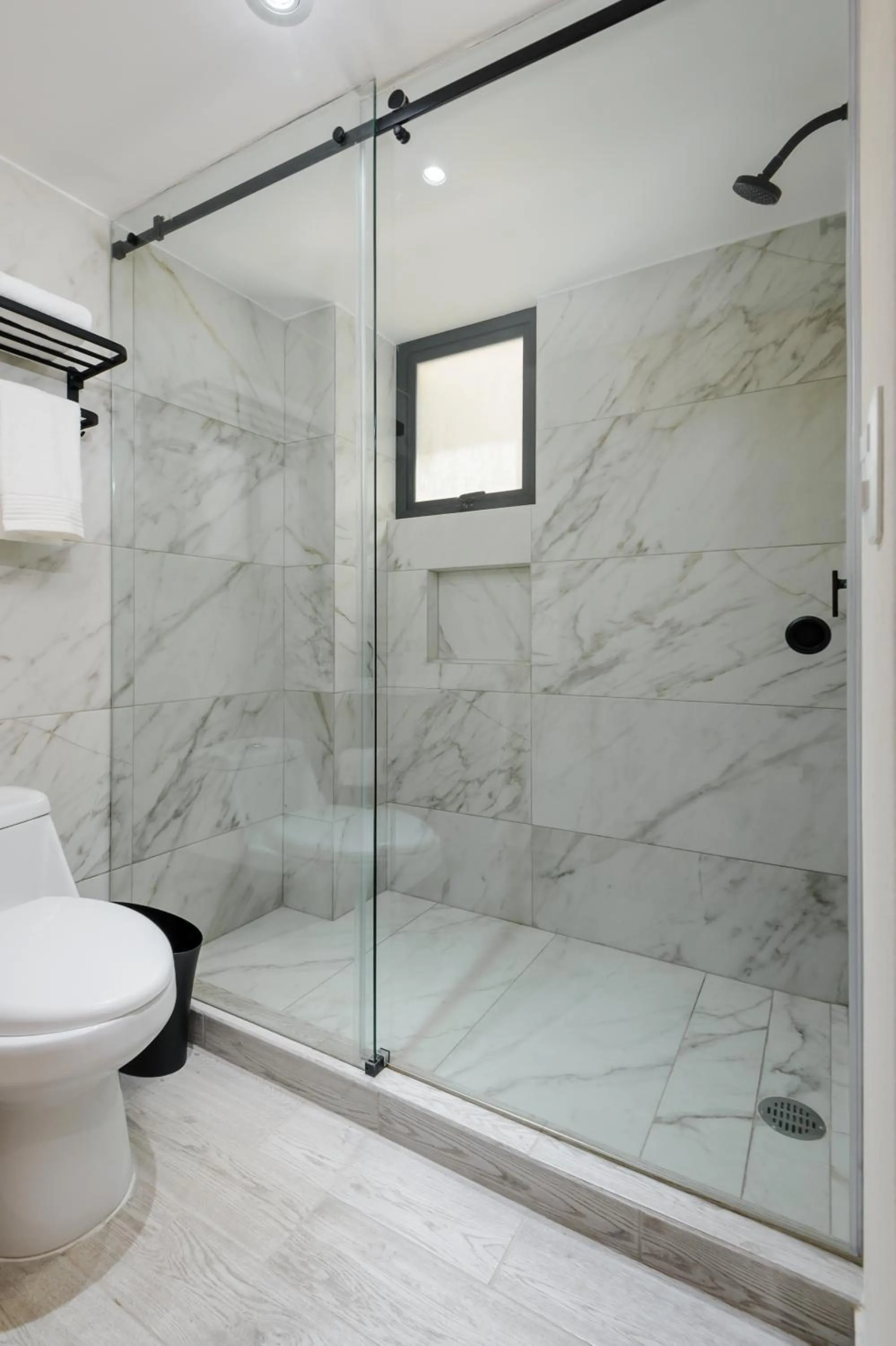 Shower in Choapan 28 - Lux Apartments in Condesa