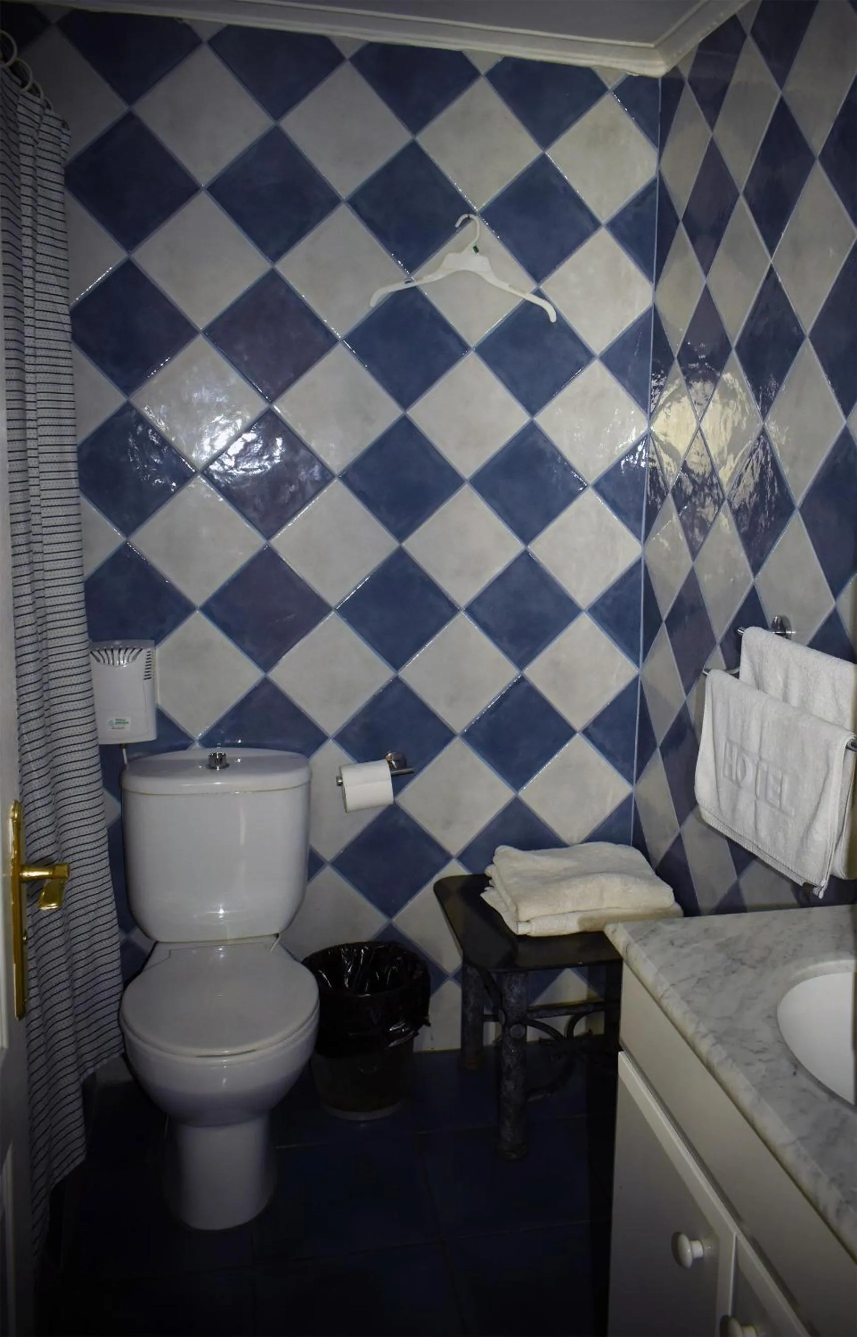 Bathroom in Hotel Doria
