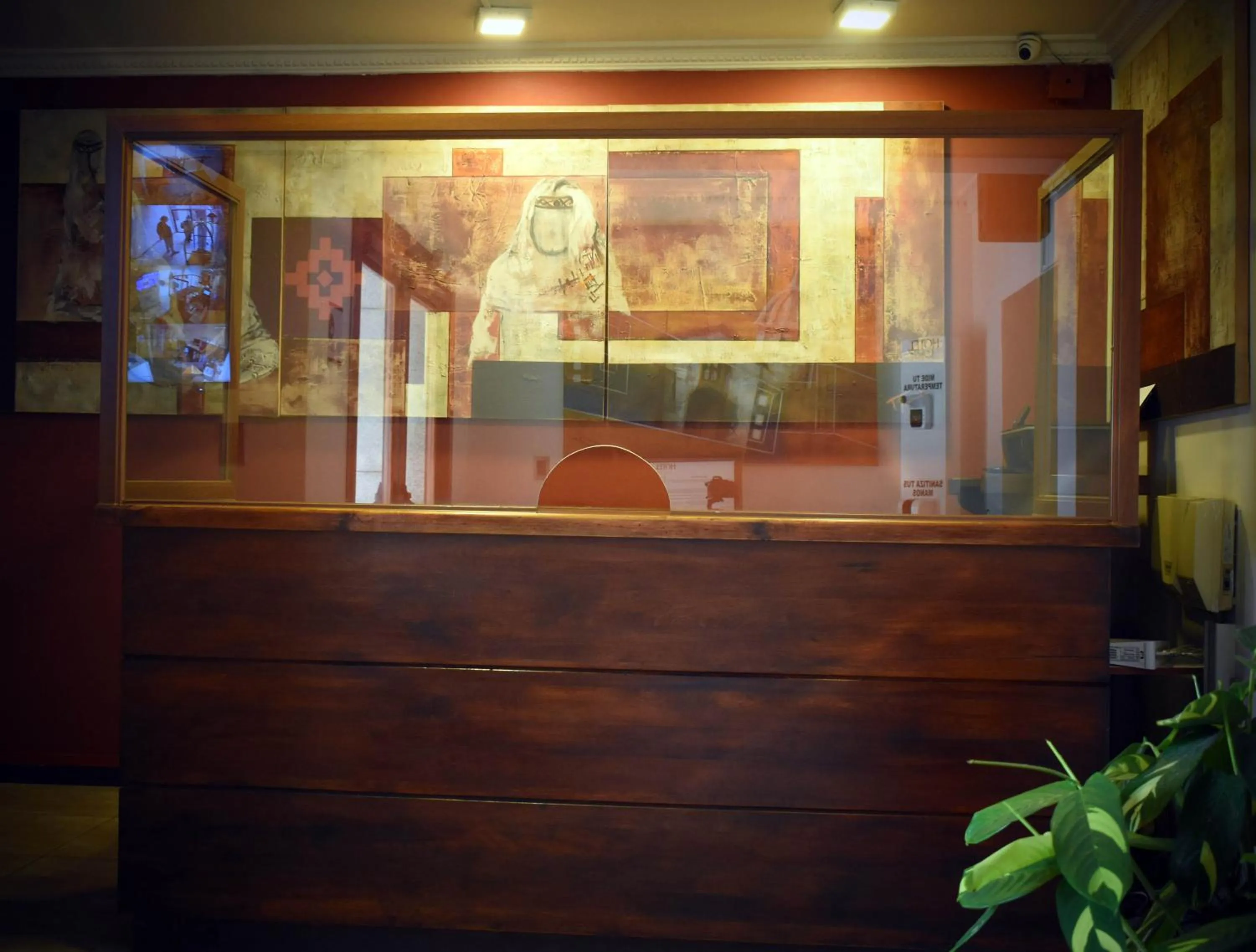Lobby or reception in Hotel Doria