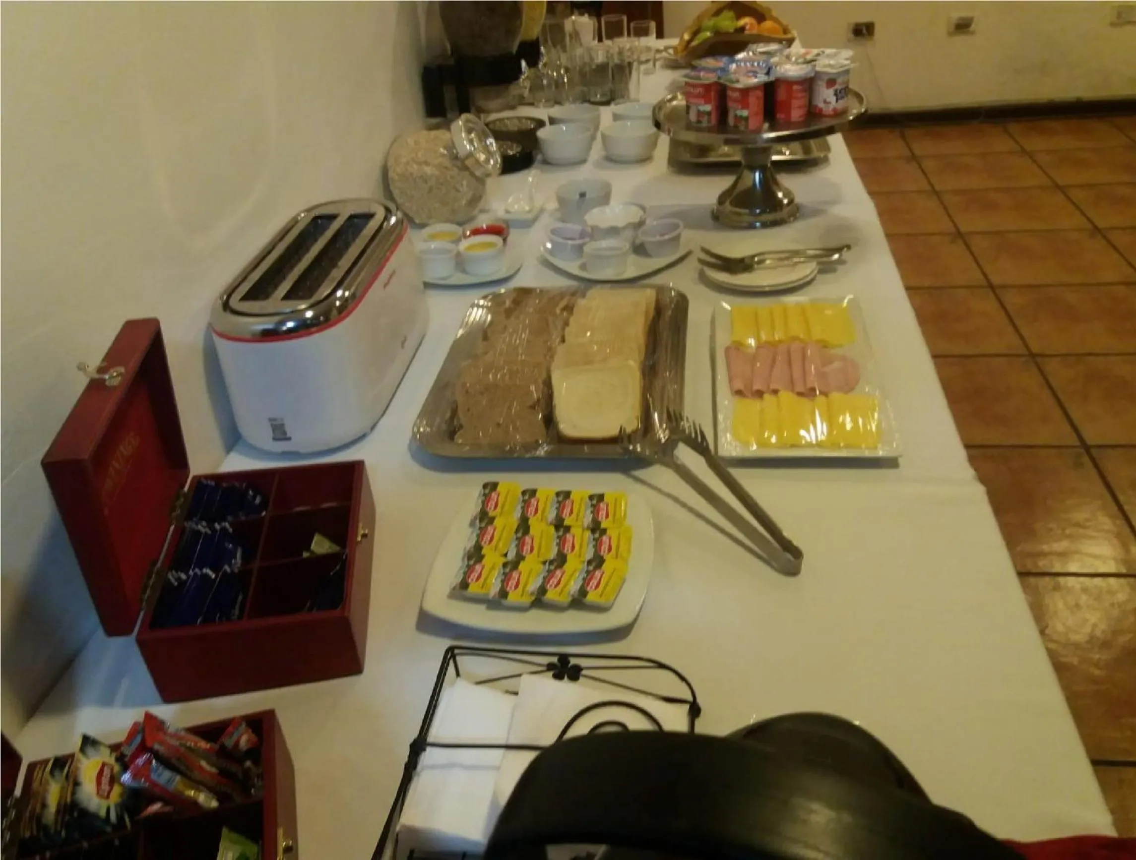 Breakfast in Hotel Doria