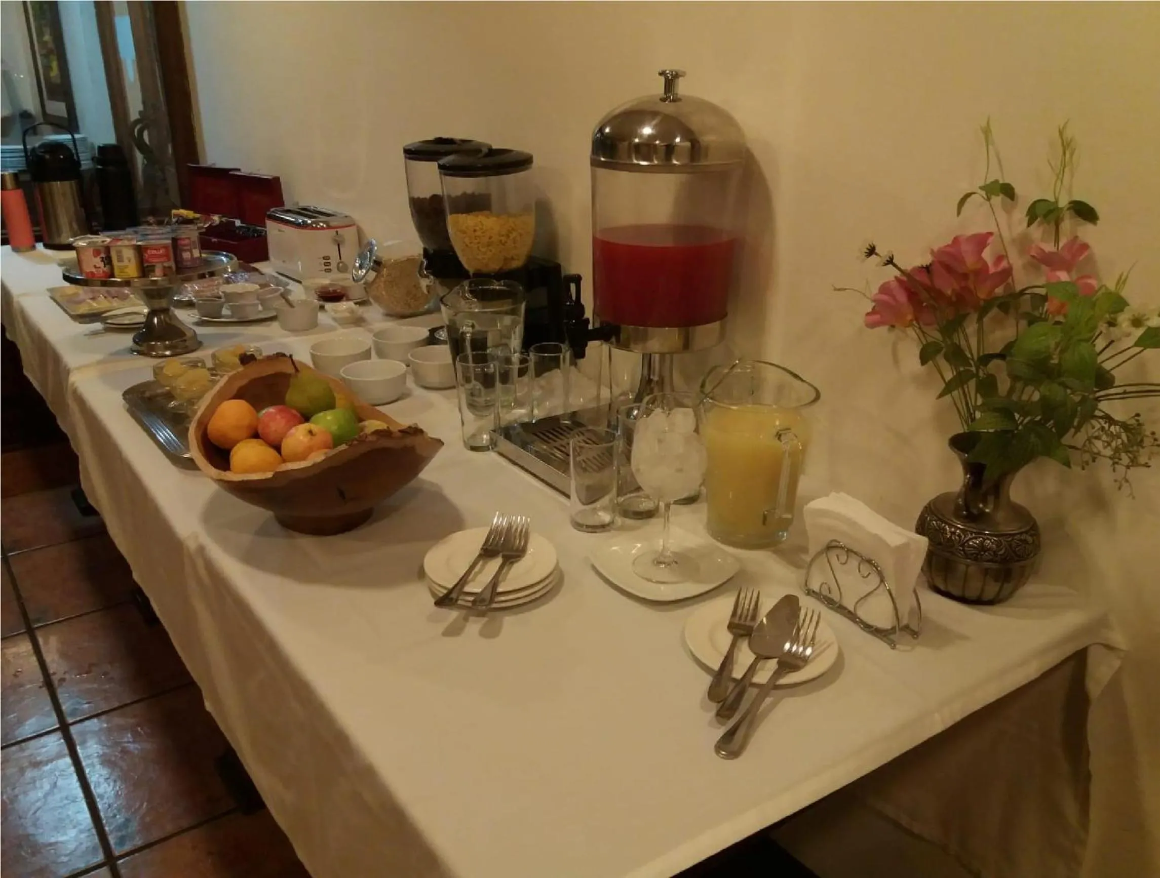 Breakfast in Hotel Doria