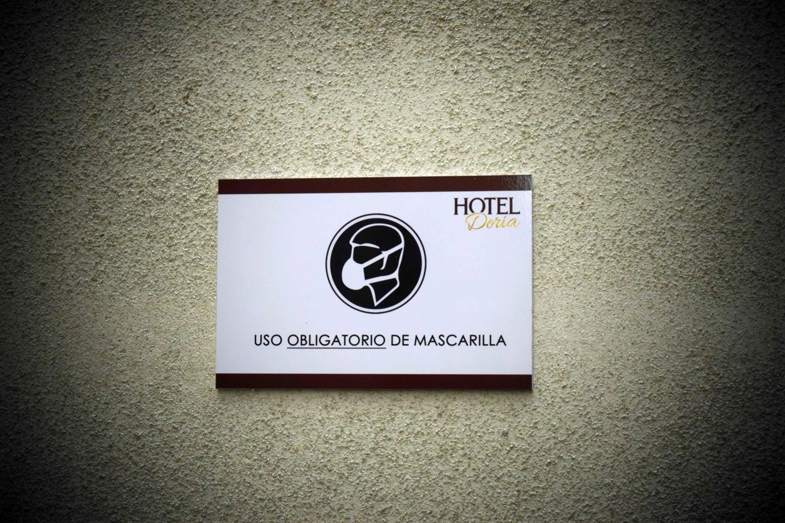 Logo/Certificate/Sign in Hotel Doria
