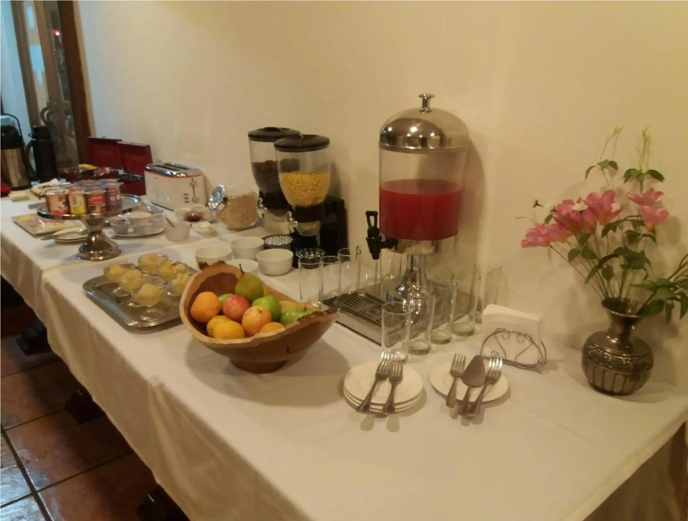 Breakfast in Hotel Doria