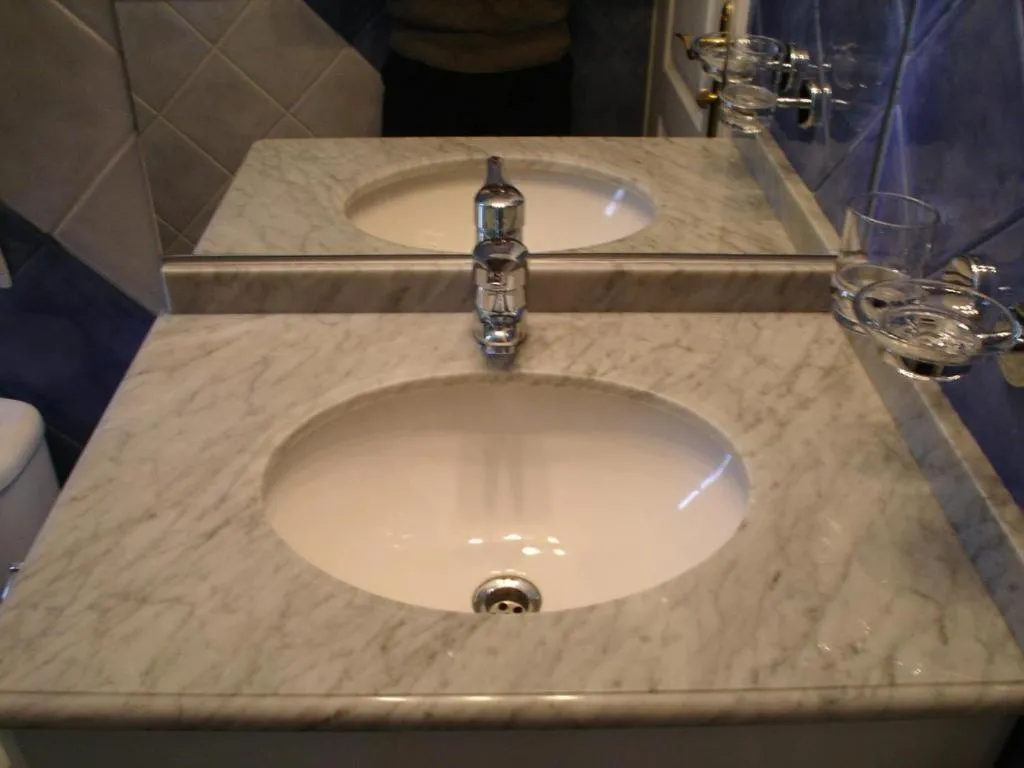 Bathroom in Hotel Doria