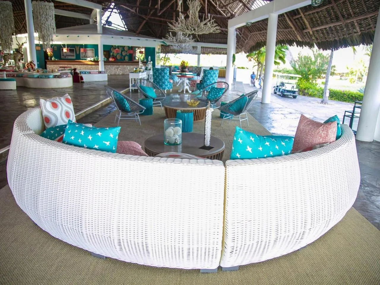 Lobby or reception in The One, Watamu bay