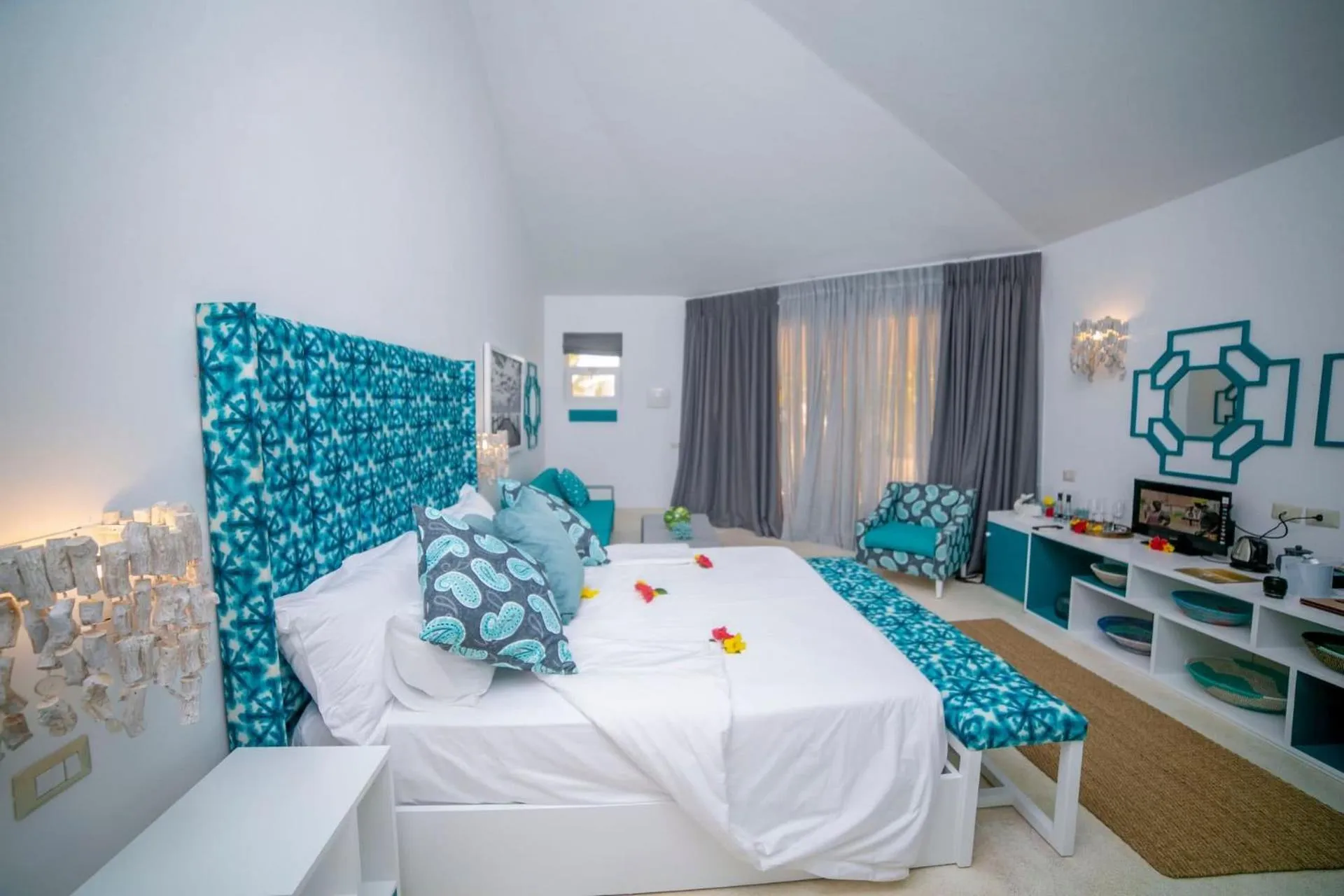 Bedroom in The One, Watamu bay