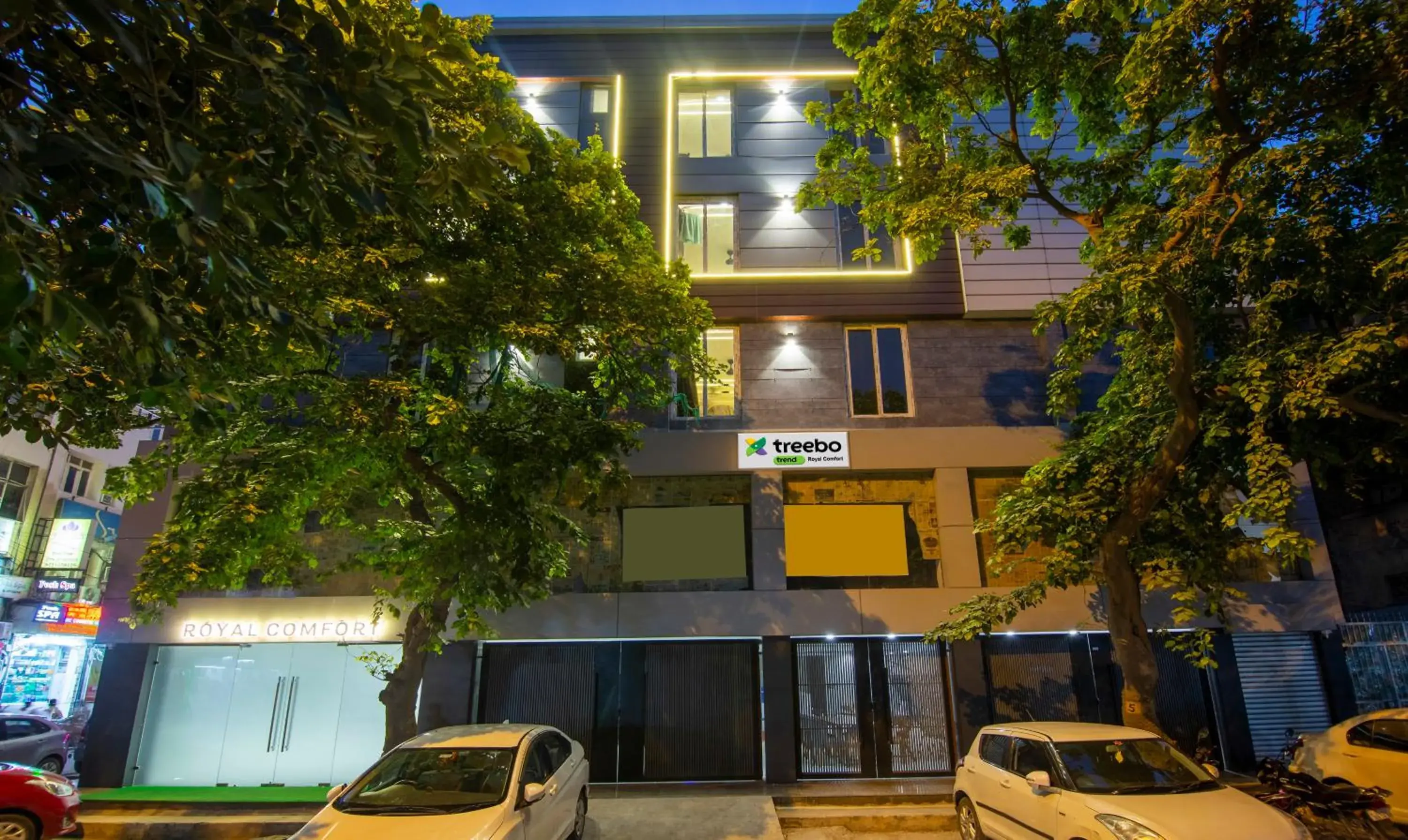 Facade/entrance in Treebo Royal Comfort Facade/entrance in Treebo Royal Comfort