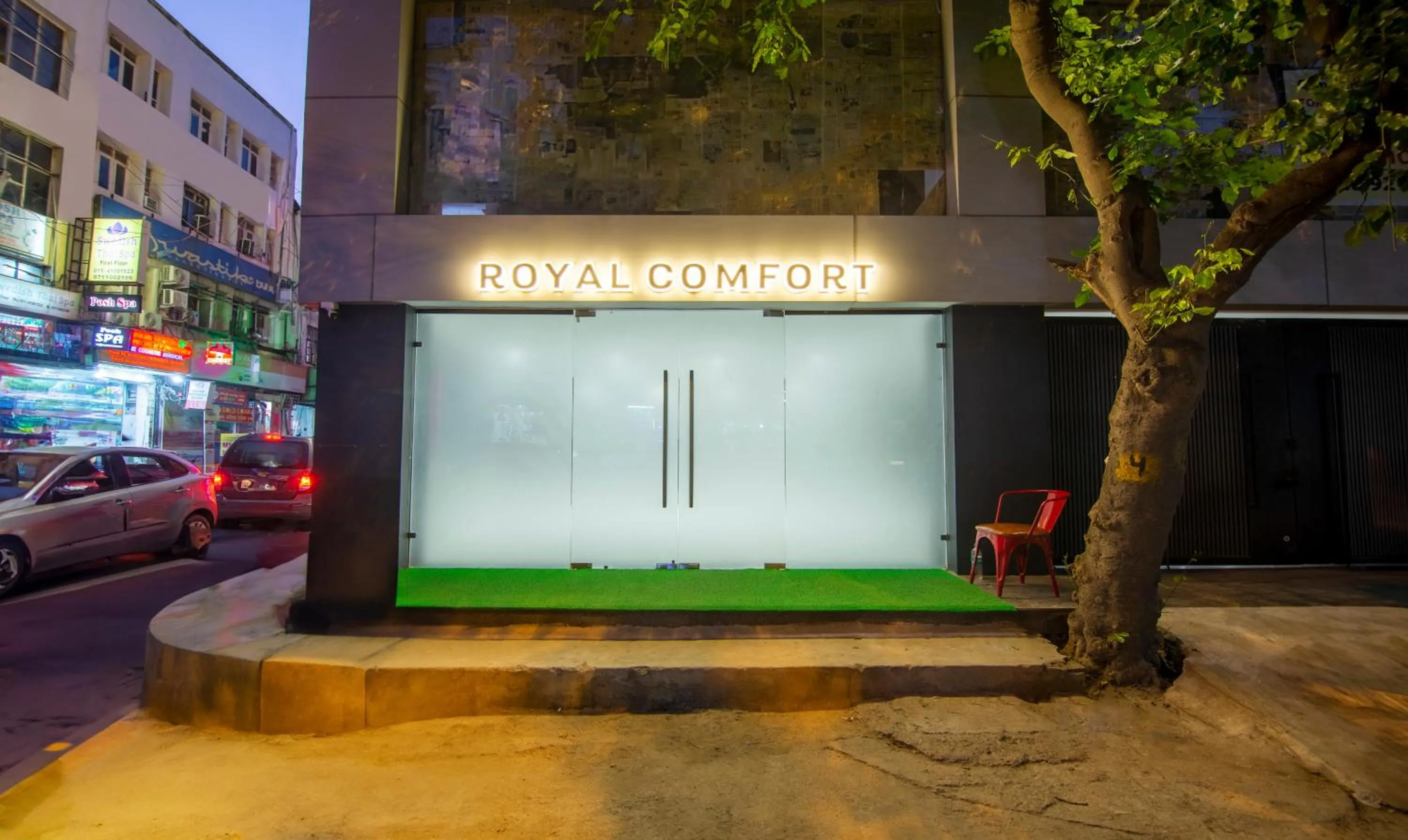 Facade/entrance in Treebo Royal Comfort