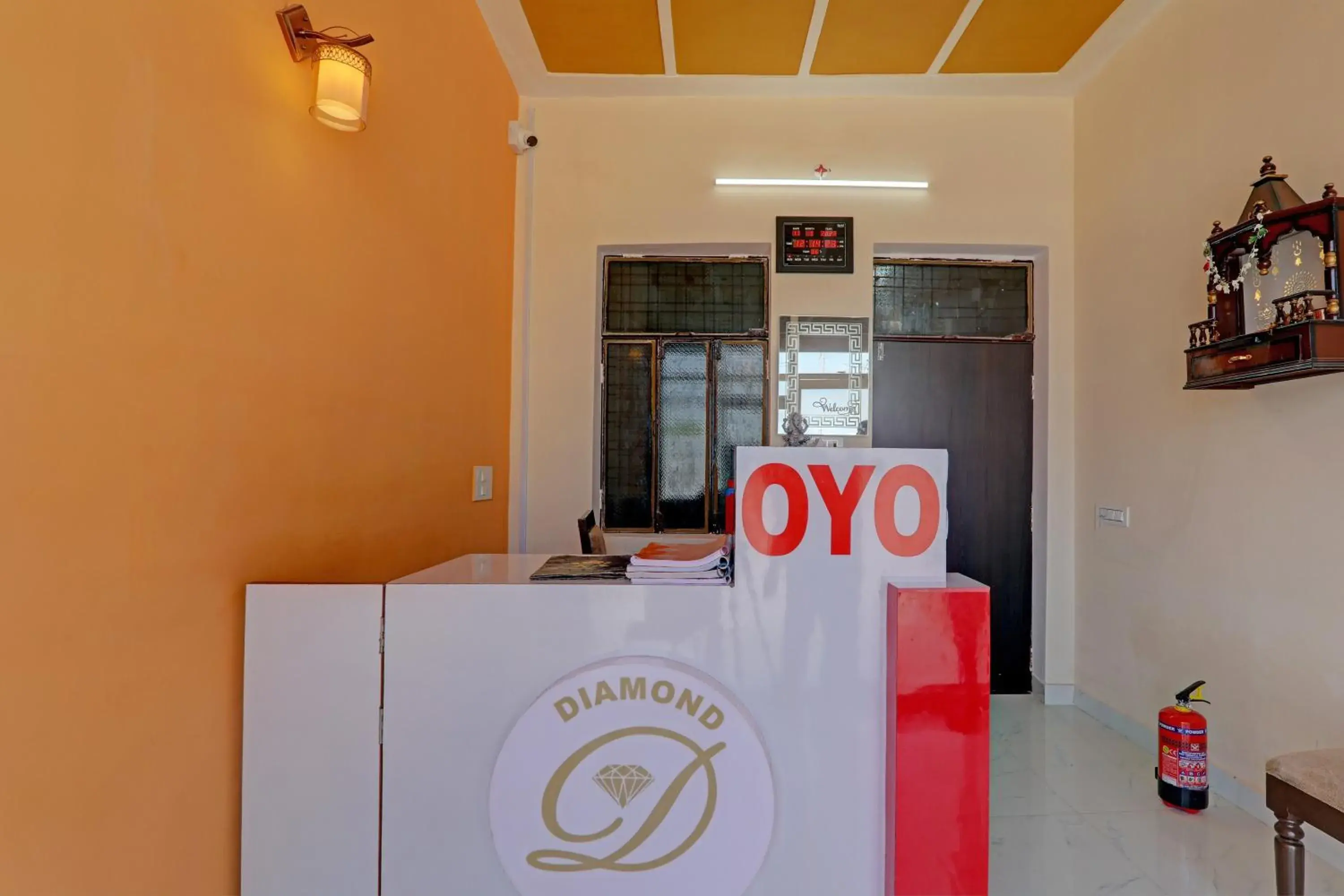 Lobby or reception in Hotel O Diamond Lobby or reception in Hotel O Diamond