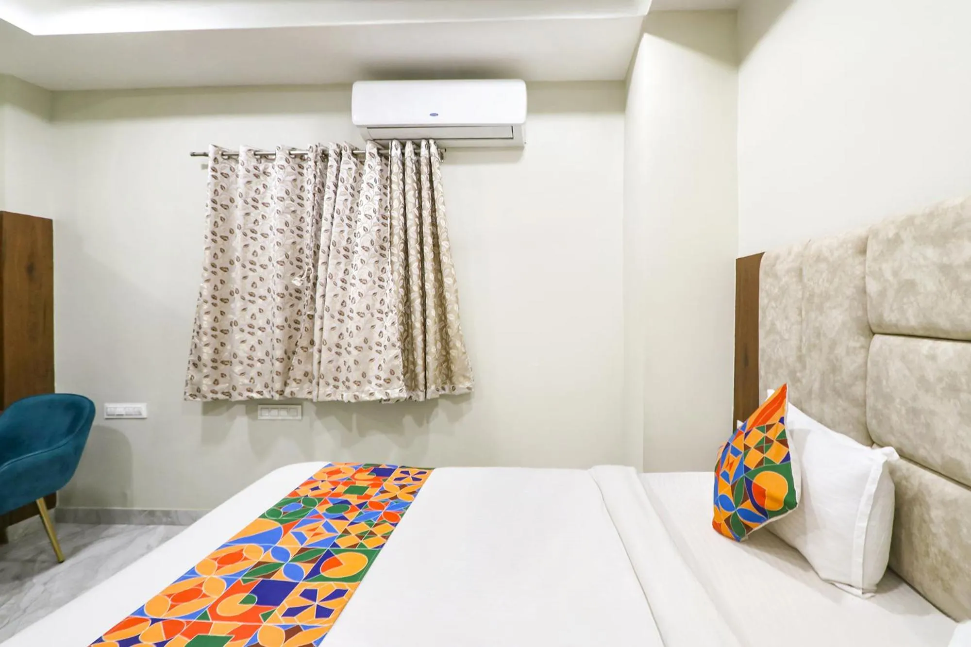 Bed in FabHotel Simhadri Grand-Nr Khammam Railway Station