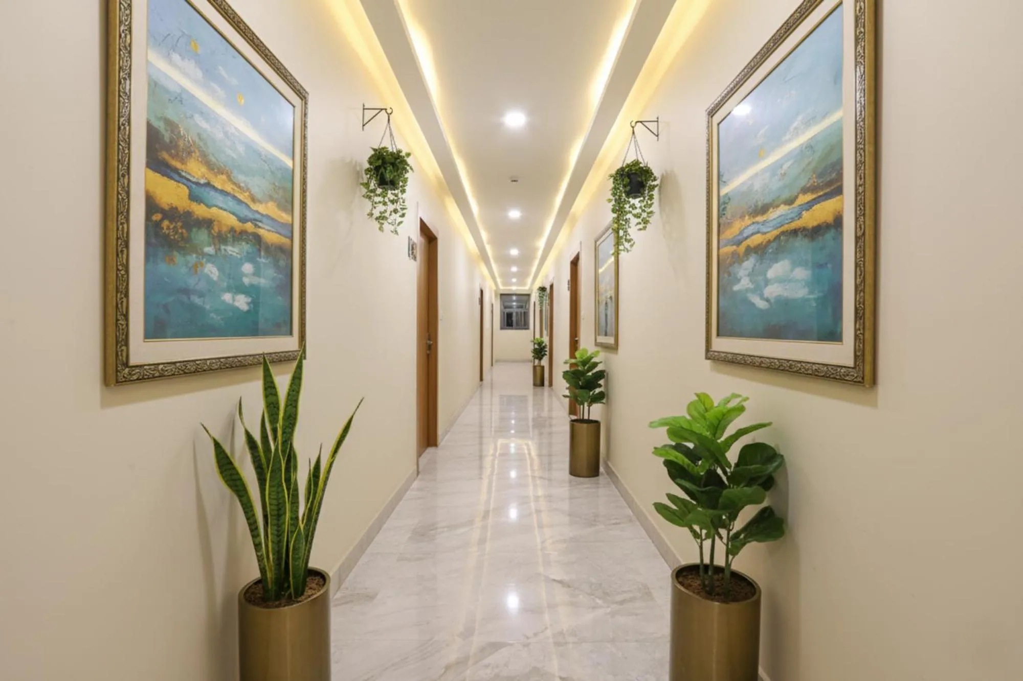 Lobby or reception in FabHotel Simhadri Grand-Nr Khammam Railway Station