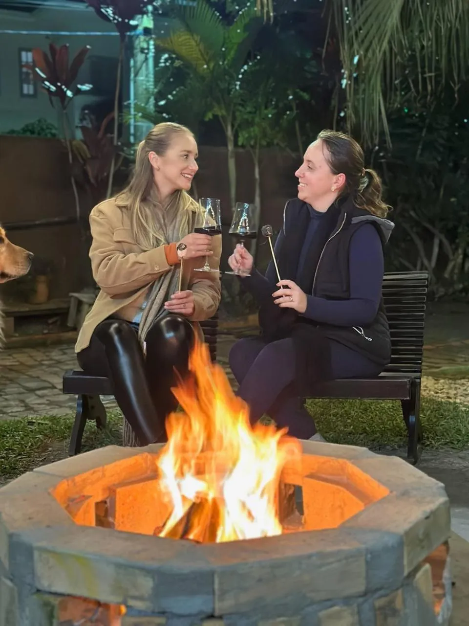 Garden view in Chalés do Holandês Eco Pousada