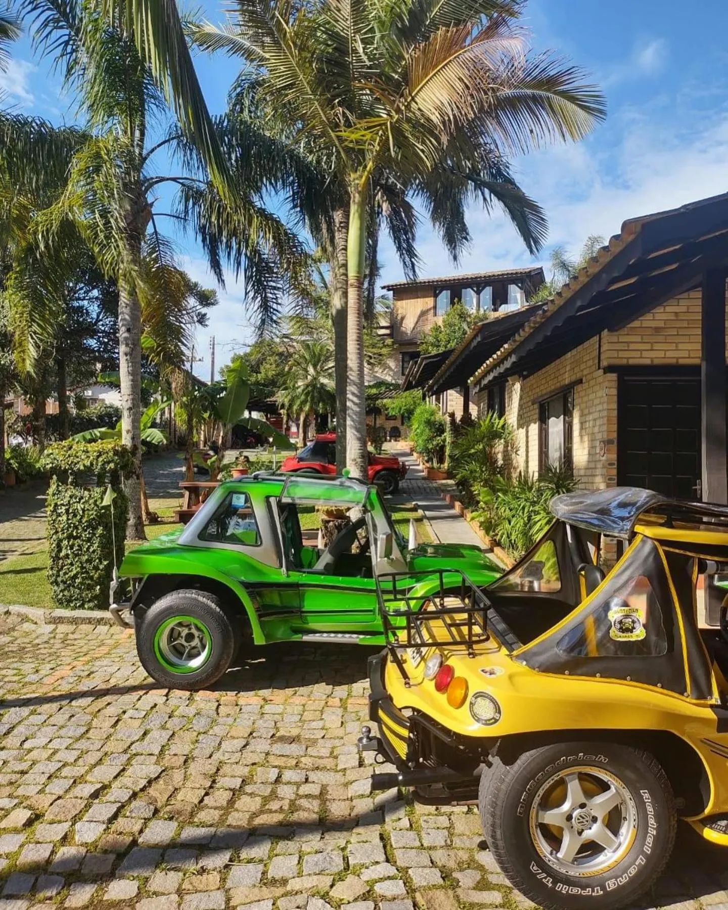 Parking in Chalés do Holandês Eco Pousada