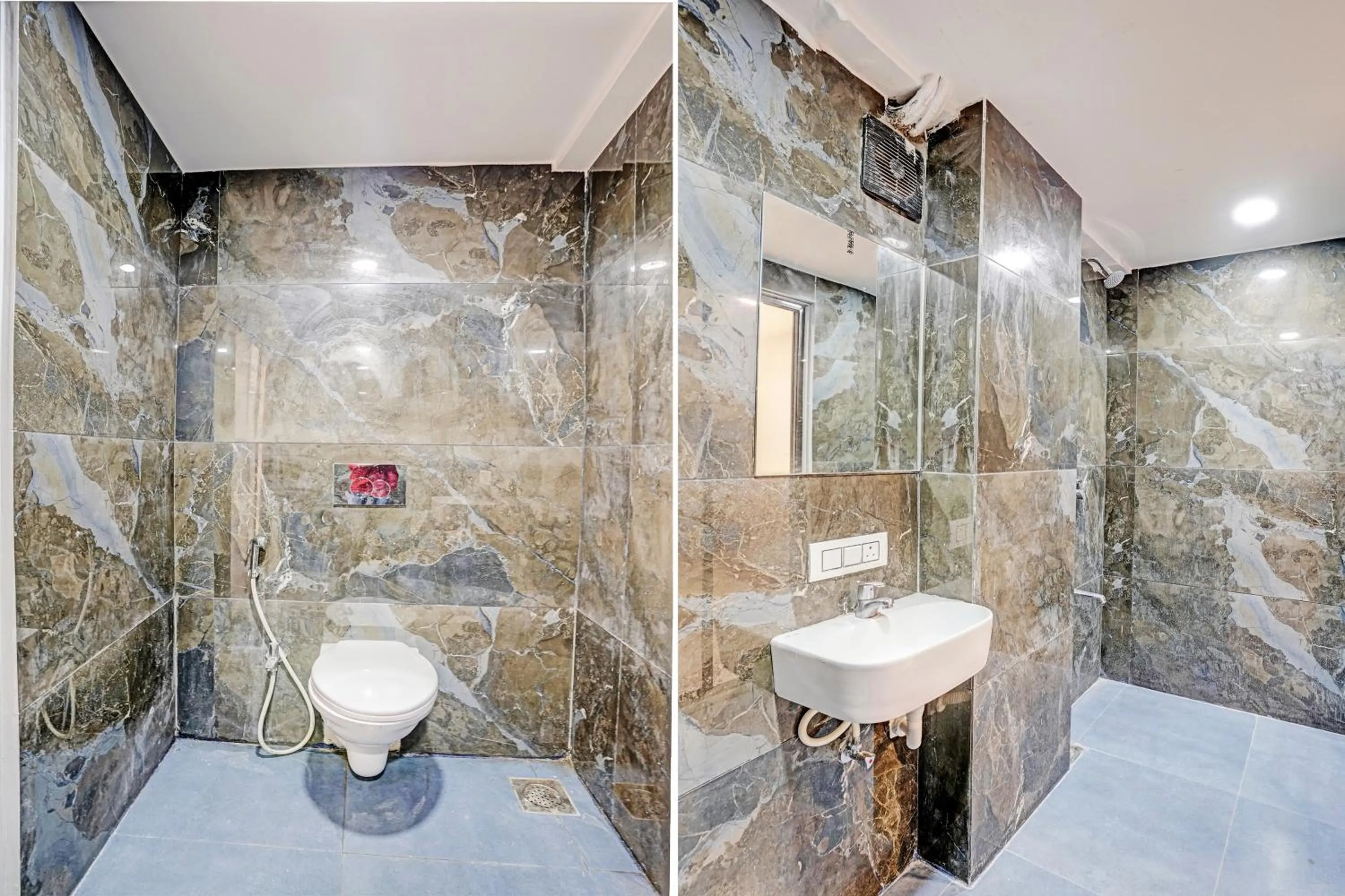 Bathroom in Hotel O Green Signature