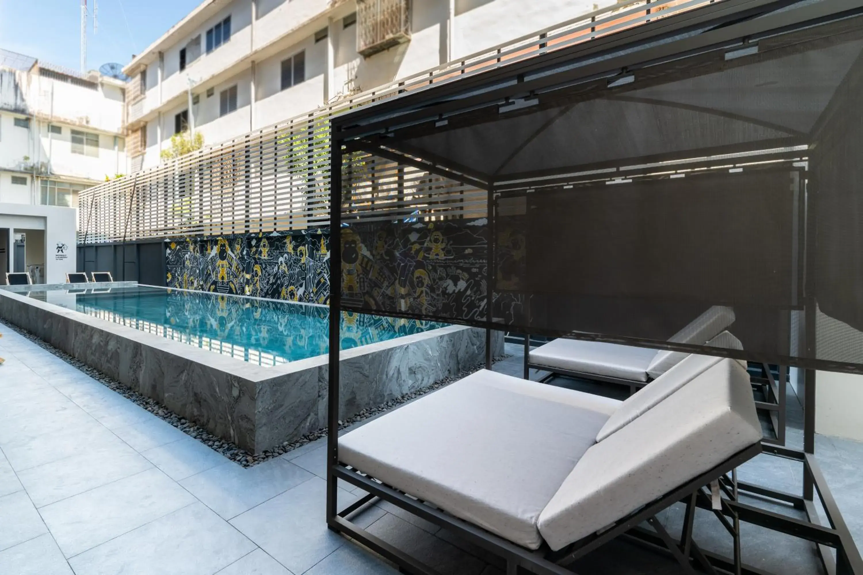 Swimming pool in Blu Monkey Hub and Hotel Krabi Town Swimming pool in Blu Monkey Hub and Hotel Krabi Town