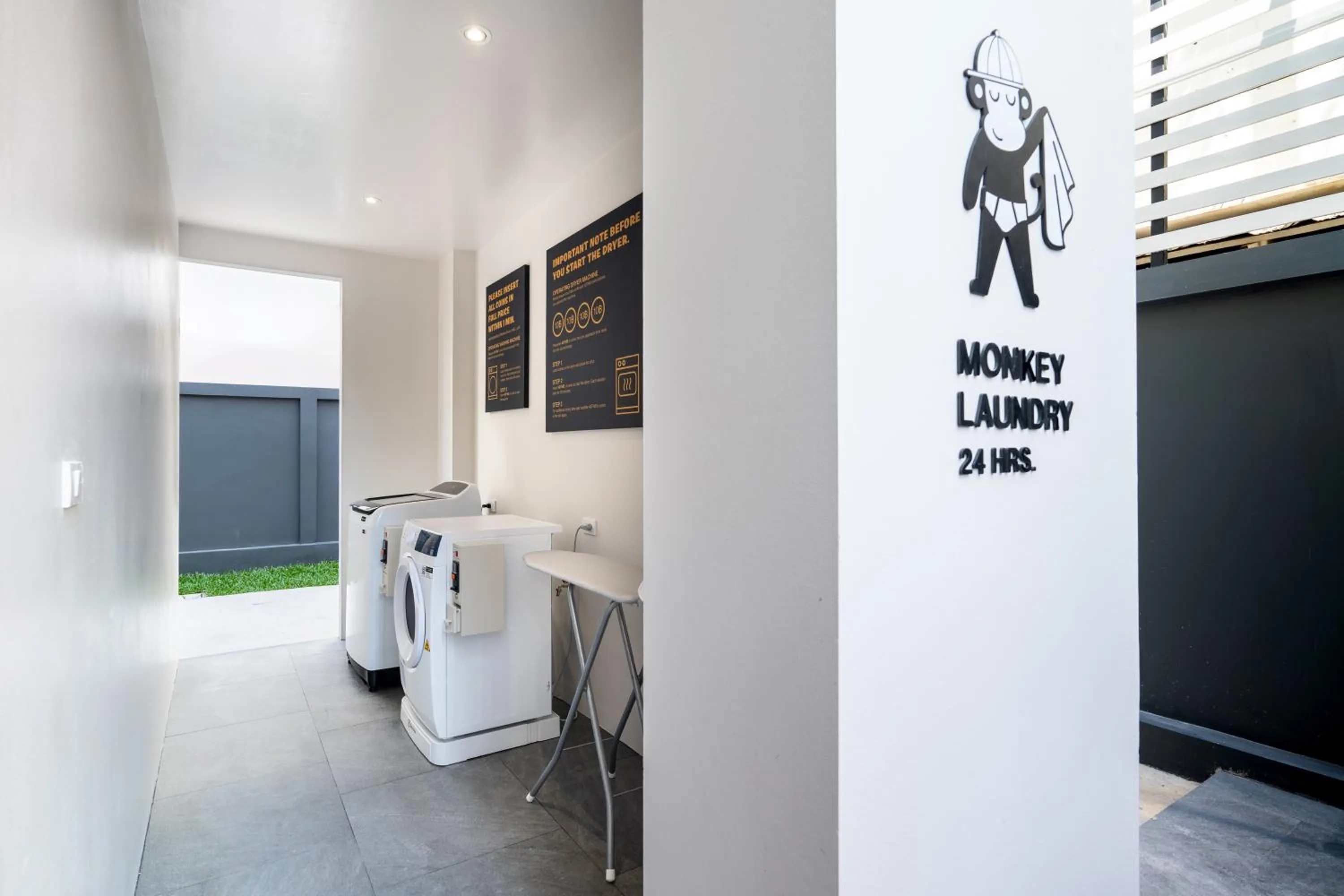 washing machine in Blu Monkey Hub and Hotel Krabi Town