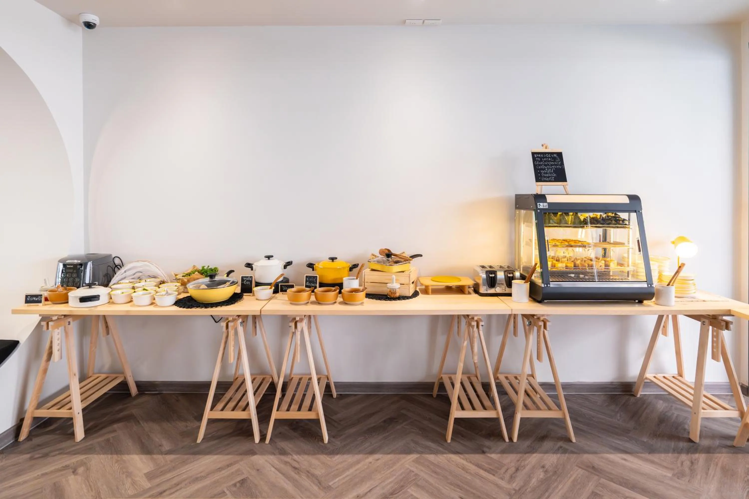 Breakfast in Blu Monkey Hub and Hotel Krabi Town