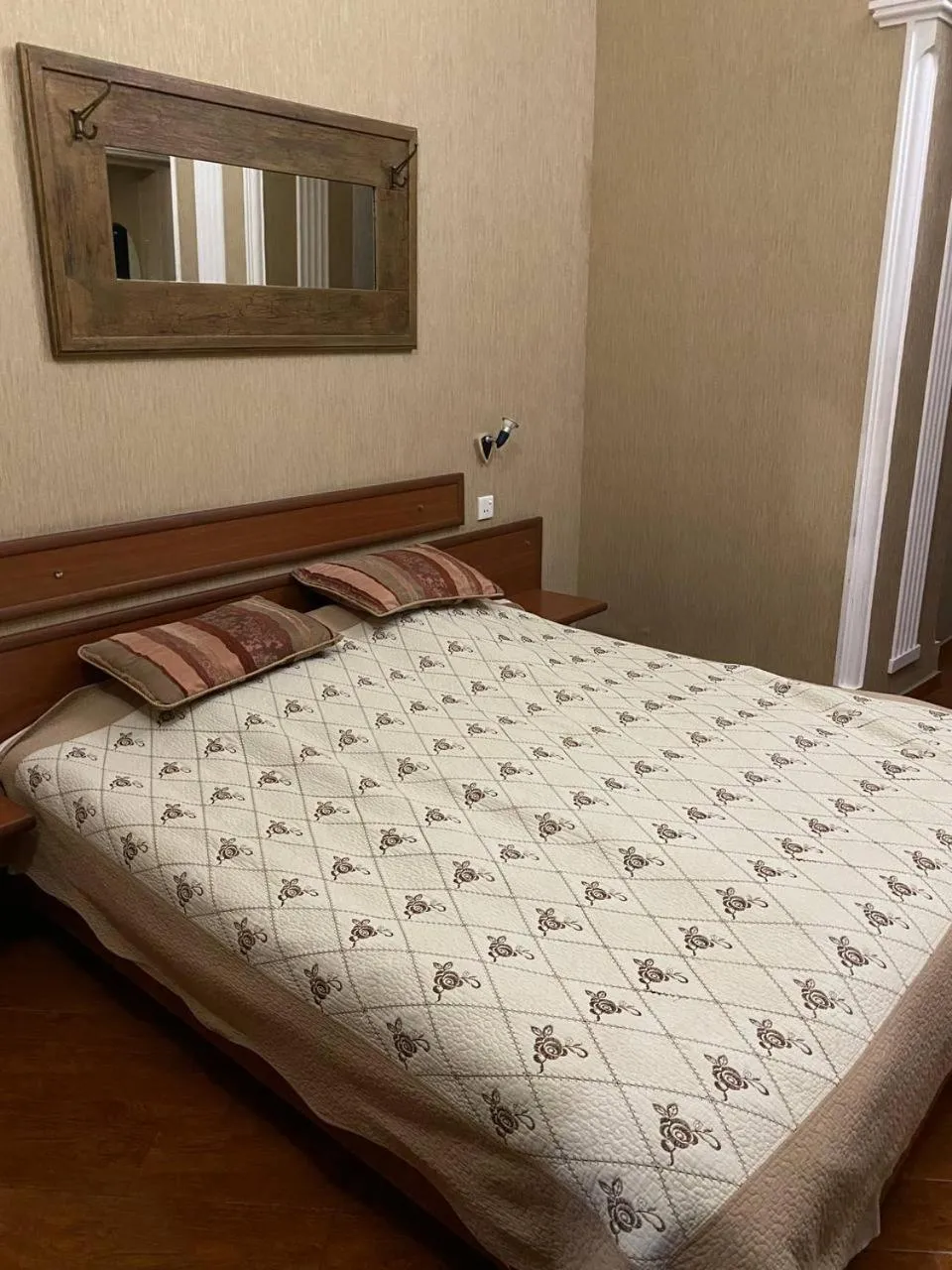 Bed in Hotel Pavo