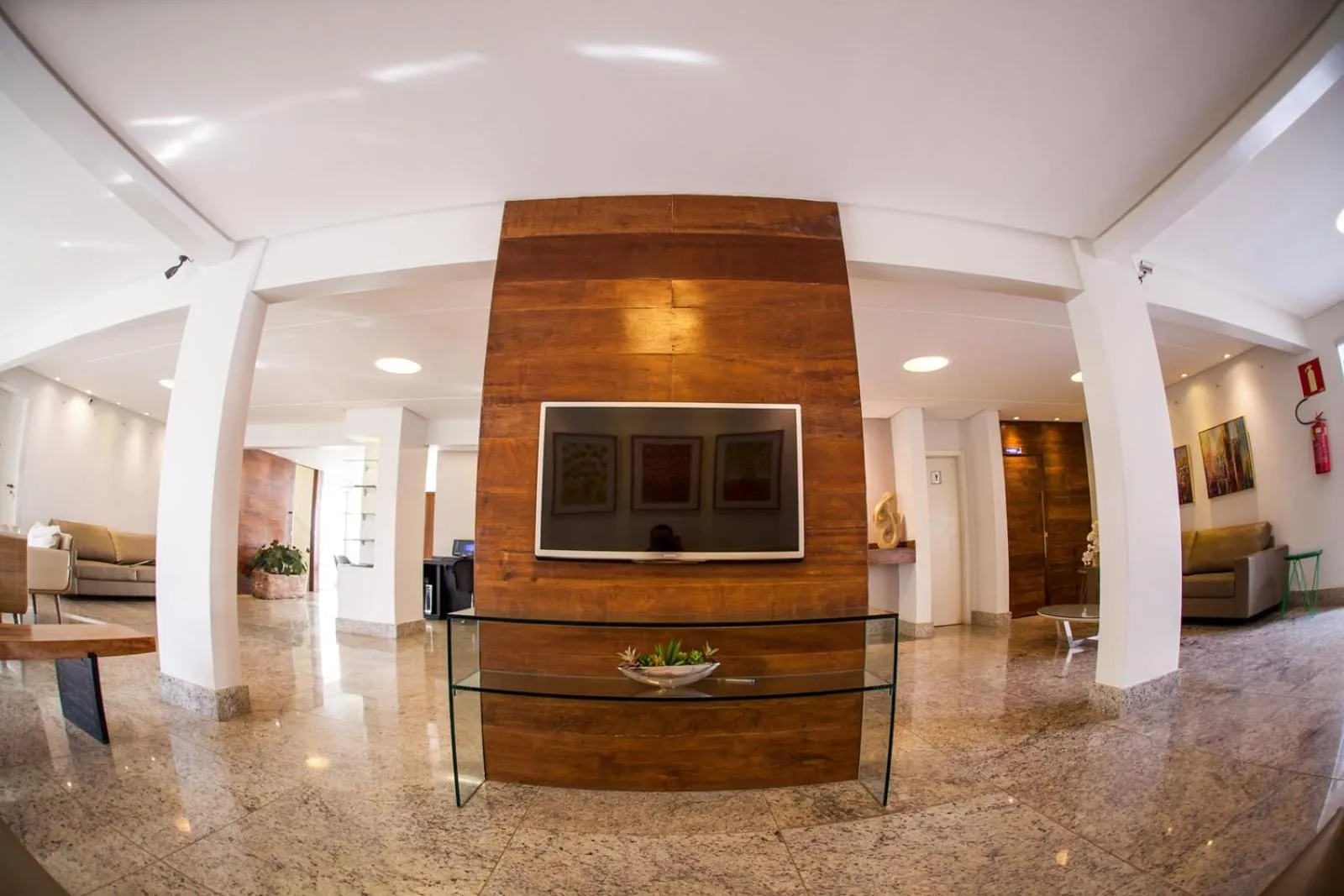 Lobby or reception in Mundial Parque Hotel
