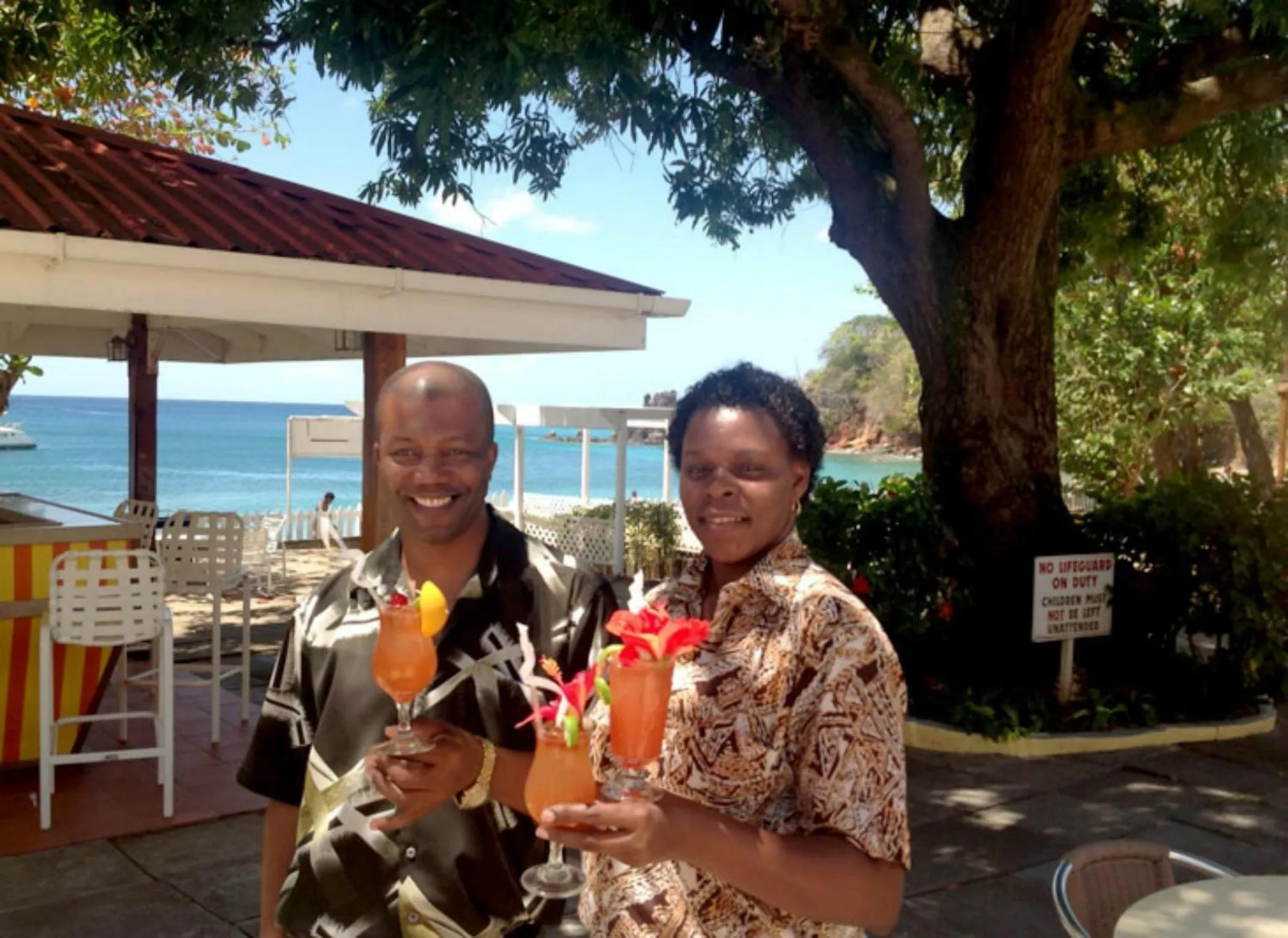 Staff in Sunset Shores Beach Hotel