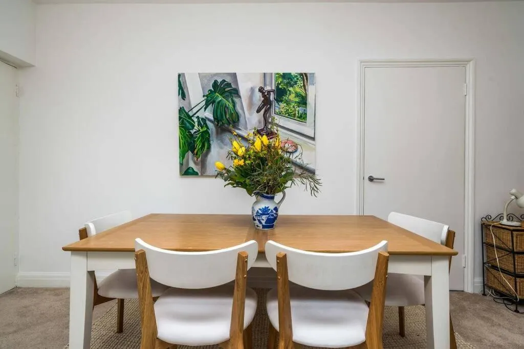 Elegant 2-Bedroom Getaway w Terrace & Garden Views