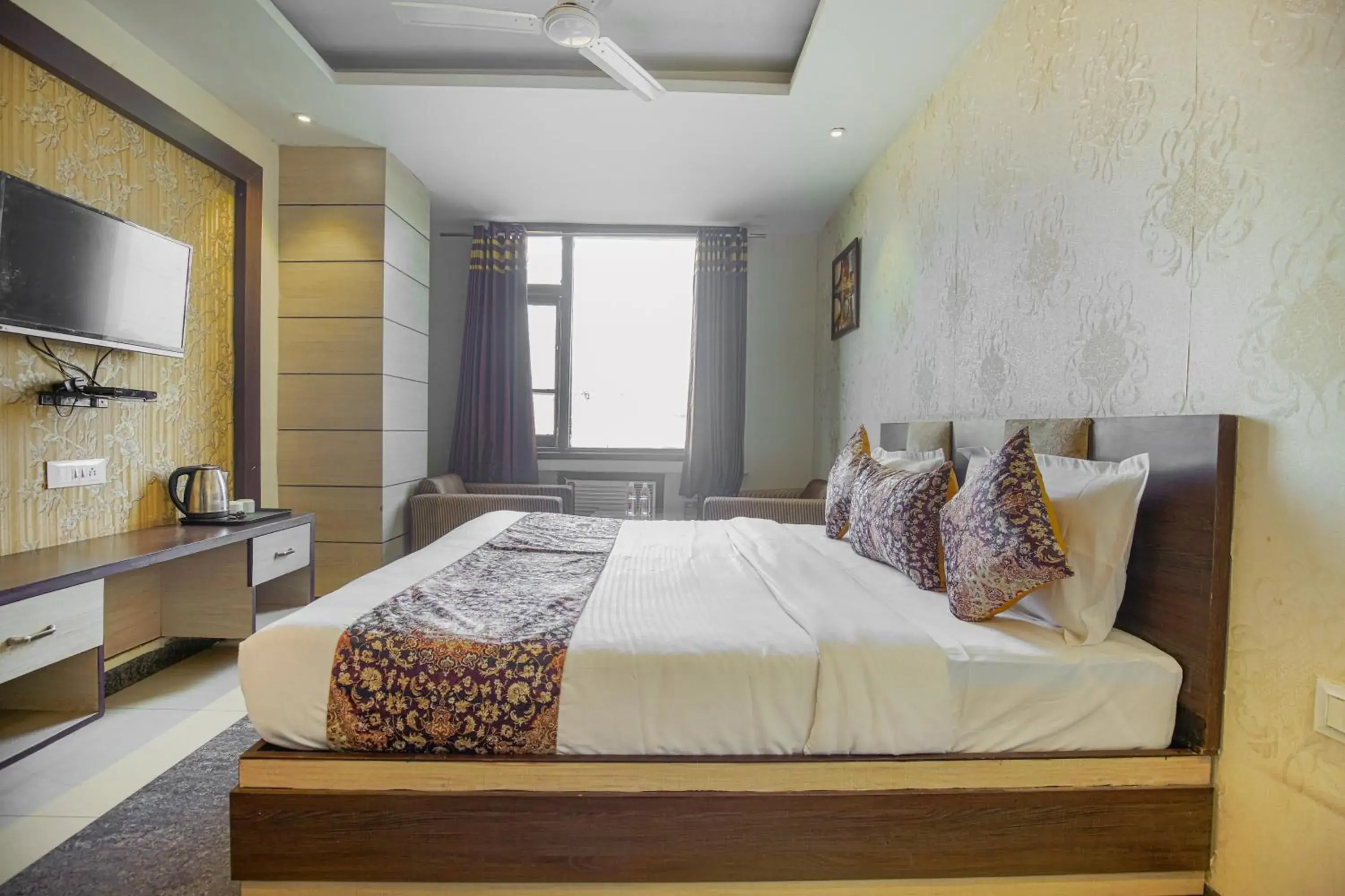 View (from property/room), Bed in VK Hotels & Resorts View (from property/room), Bed in VK Hotels & Resorts