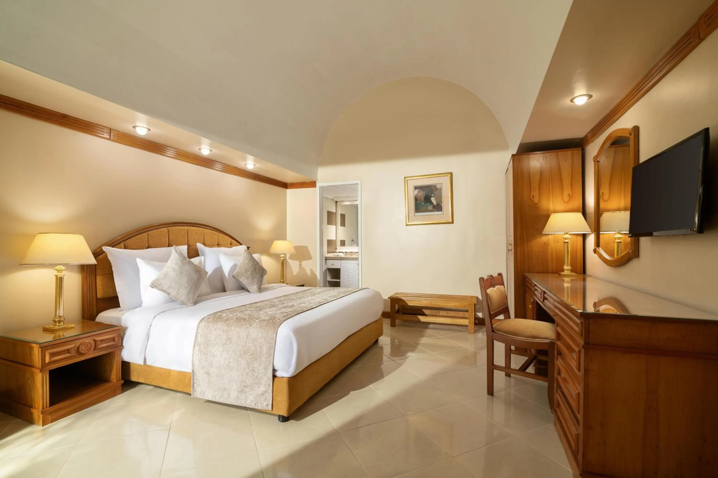 Photo of the whole room, Bed in JAZ Pyramids Resort