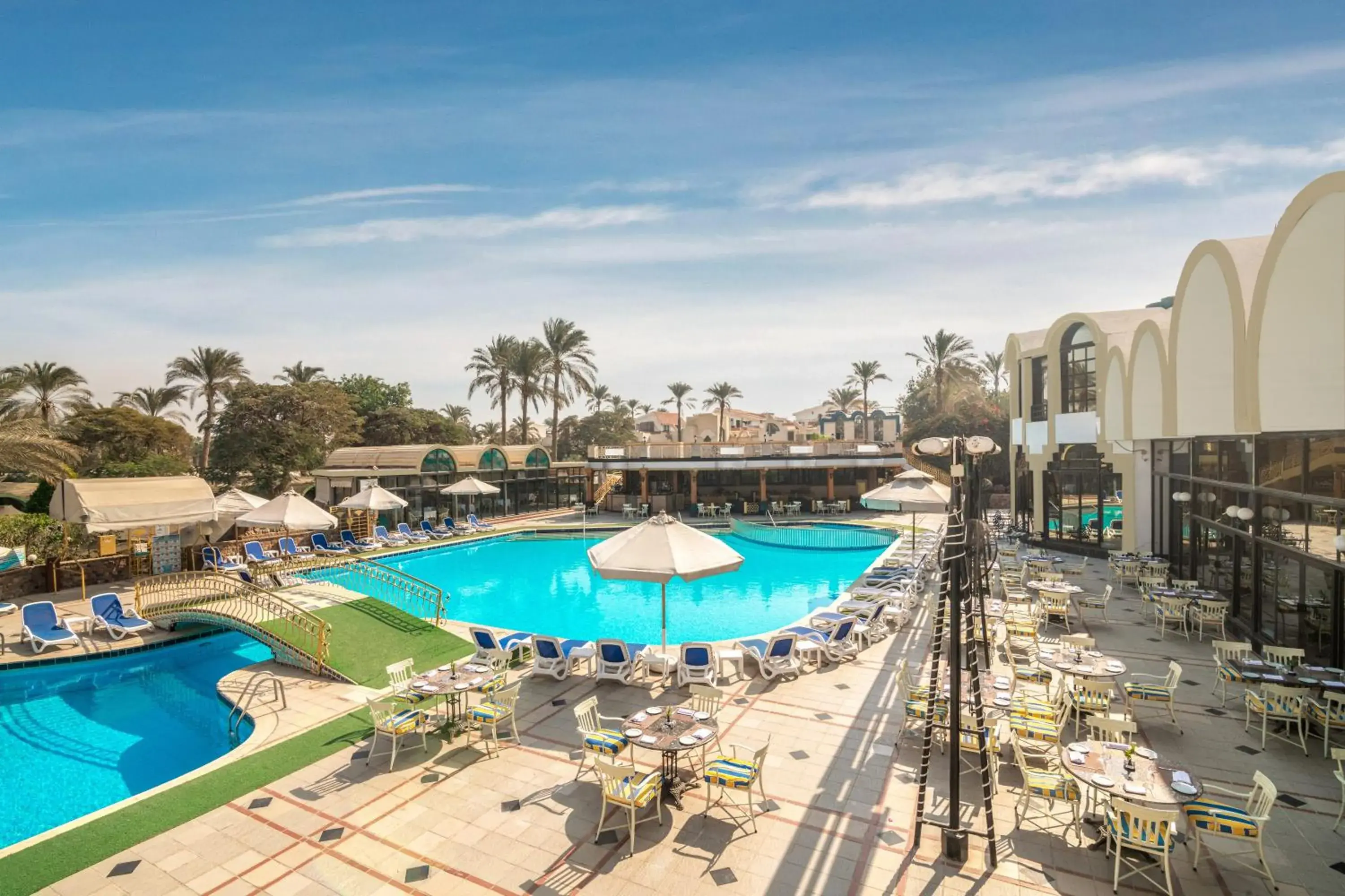 Property building in JAZ Pyramids Resort Property building in JAZ Pyramids Resort