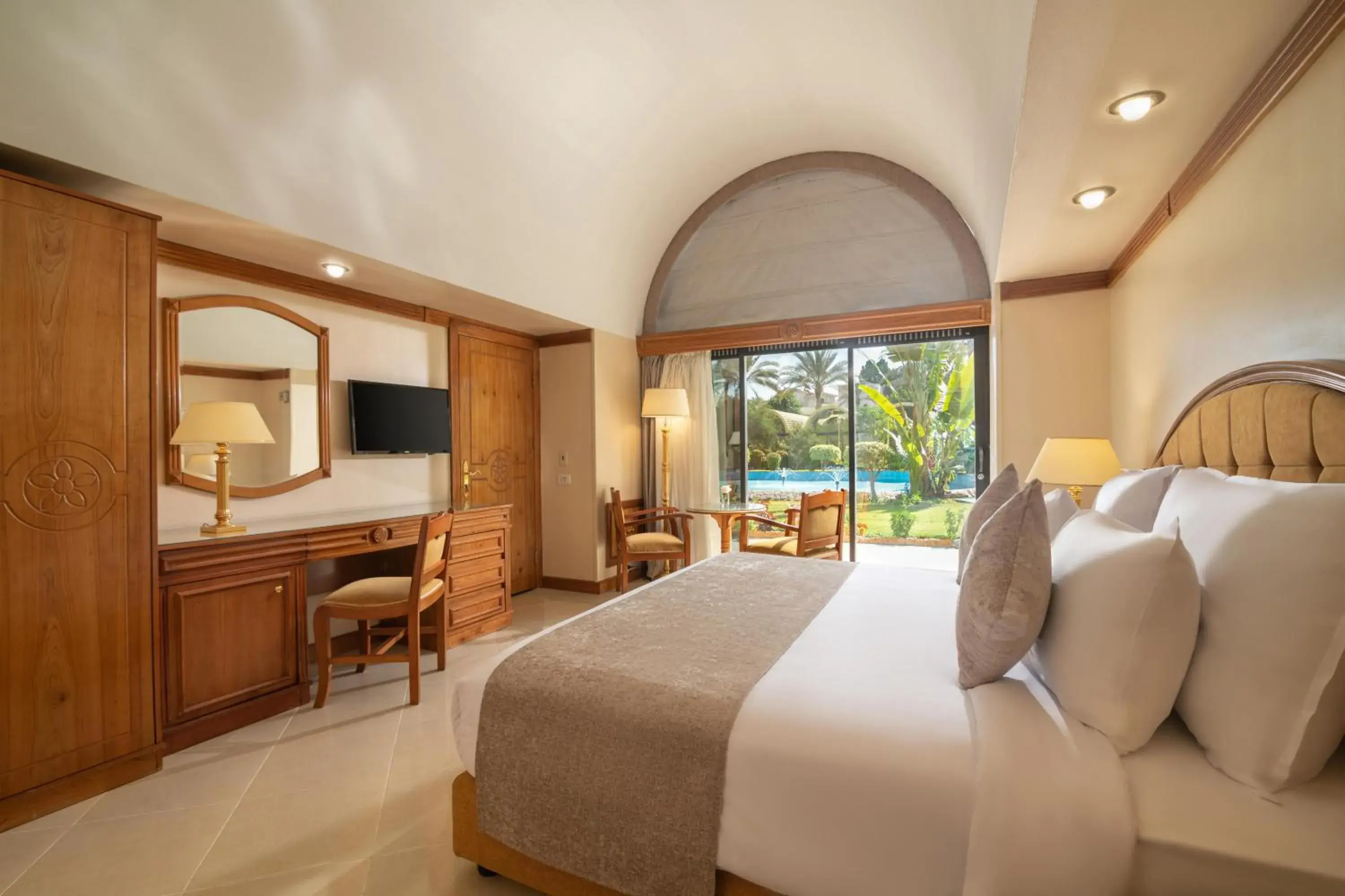 Photo of the whole room, Bed in JAZ Pyramids Resort Photo of the whole room, Bed in JAZ Pyramids Resort